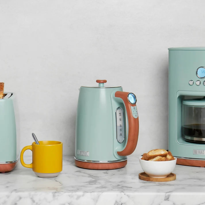 HADEN Dorchester Silt Green Variable Temperature Programmable Electric Tea Kettle