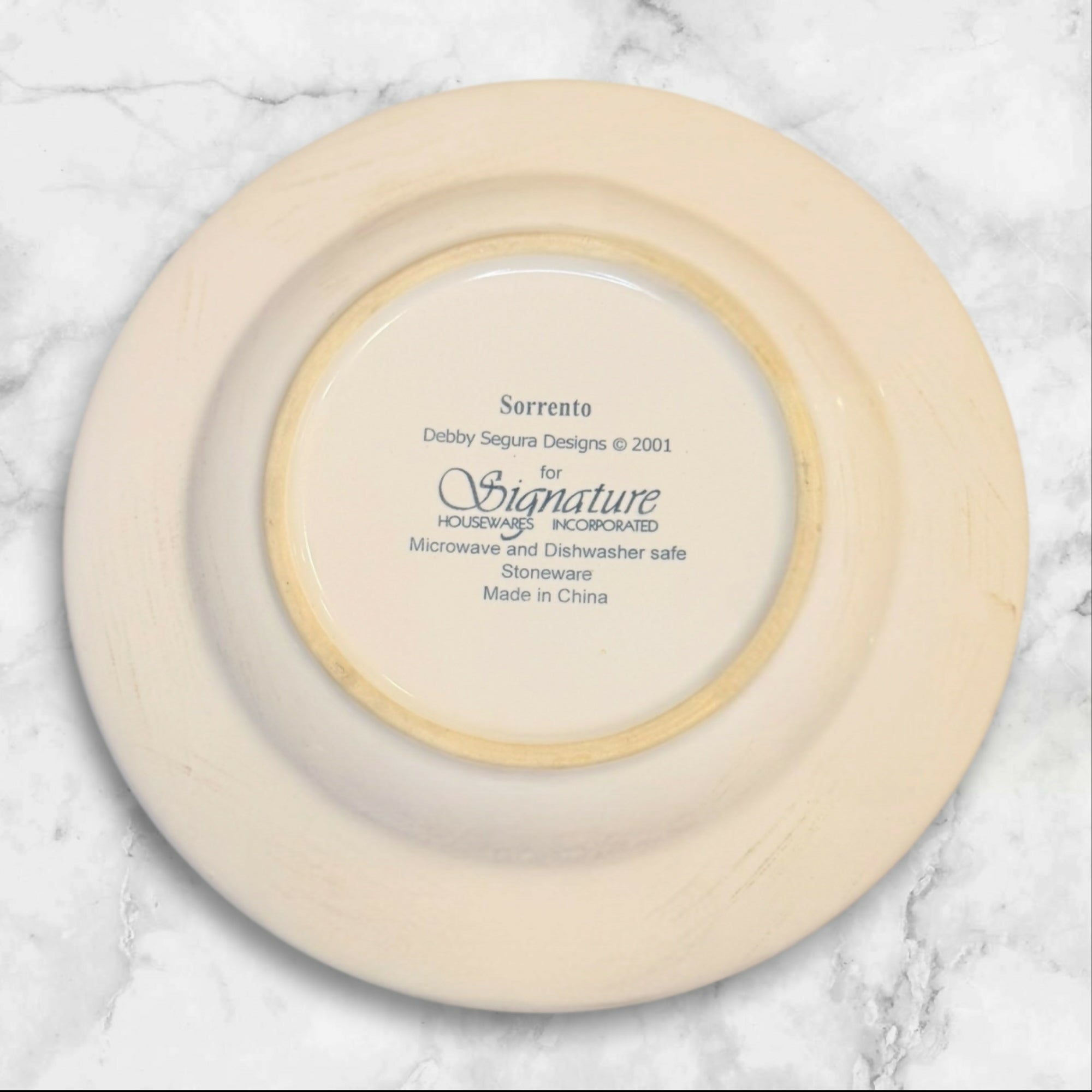 Signature Sorrento Jicama Dinnerware Set 8 Pc | Dinner & Salad Plates