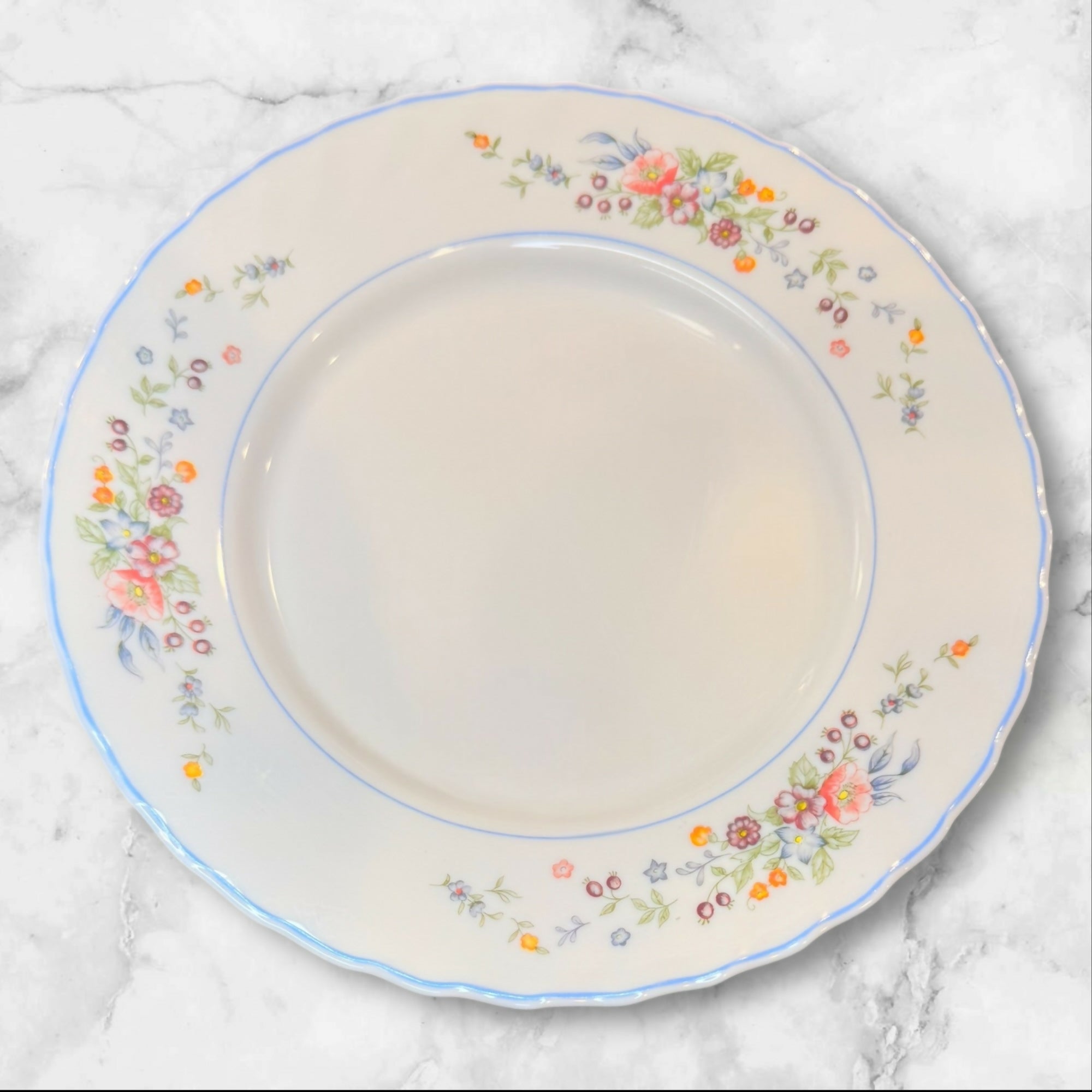 Arcopal Victoria Luncheon Plates Set of 3 | Excellent Condition