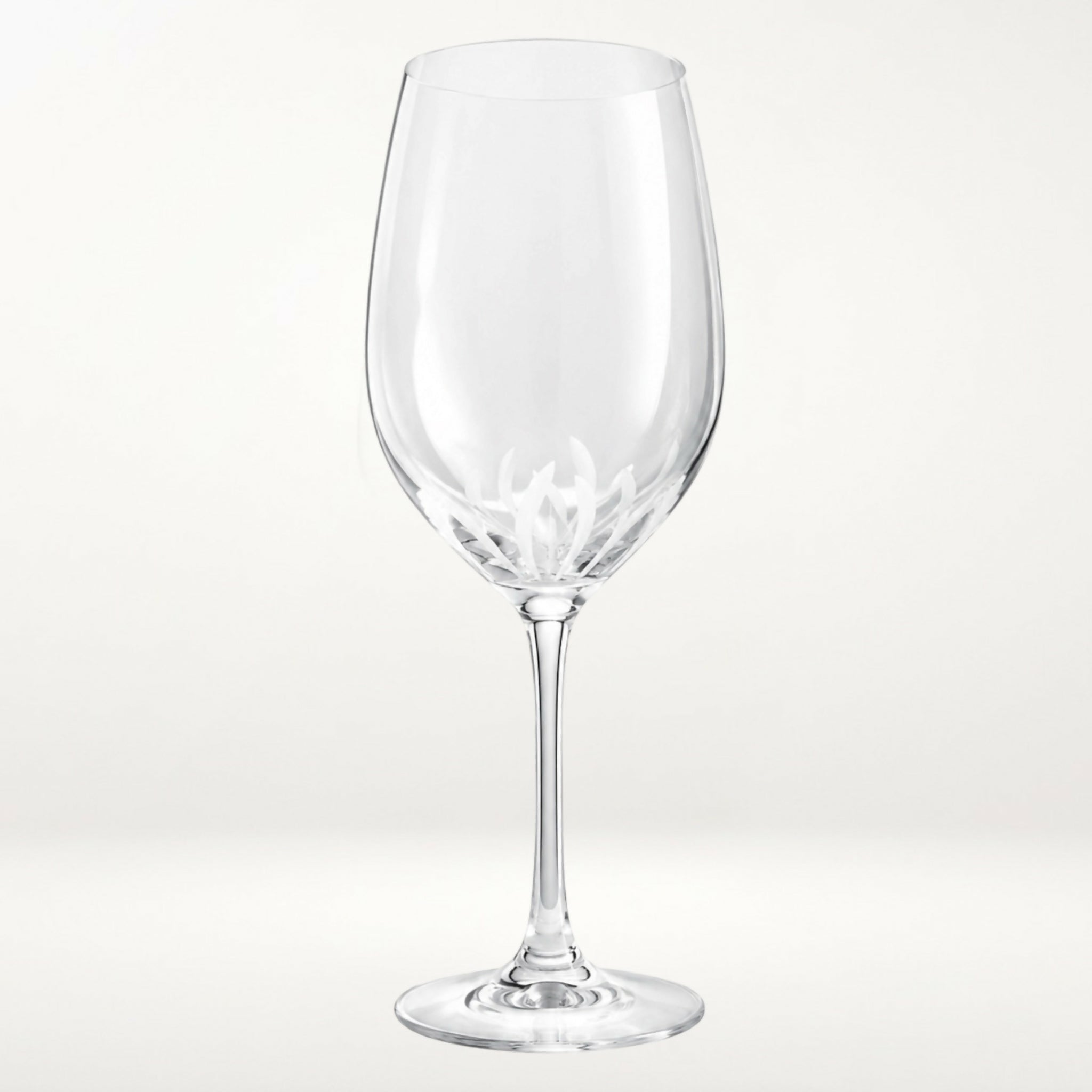 Princess House Vignette Crystal White Wine Glasses | Set of 2 | Excellent Condition