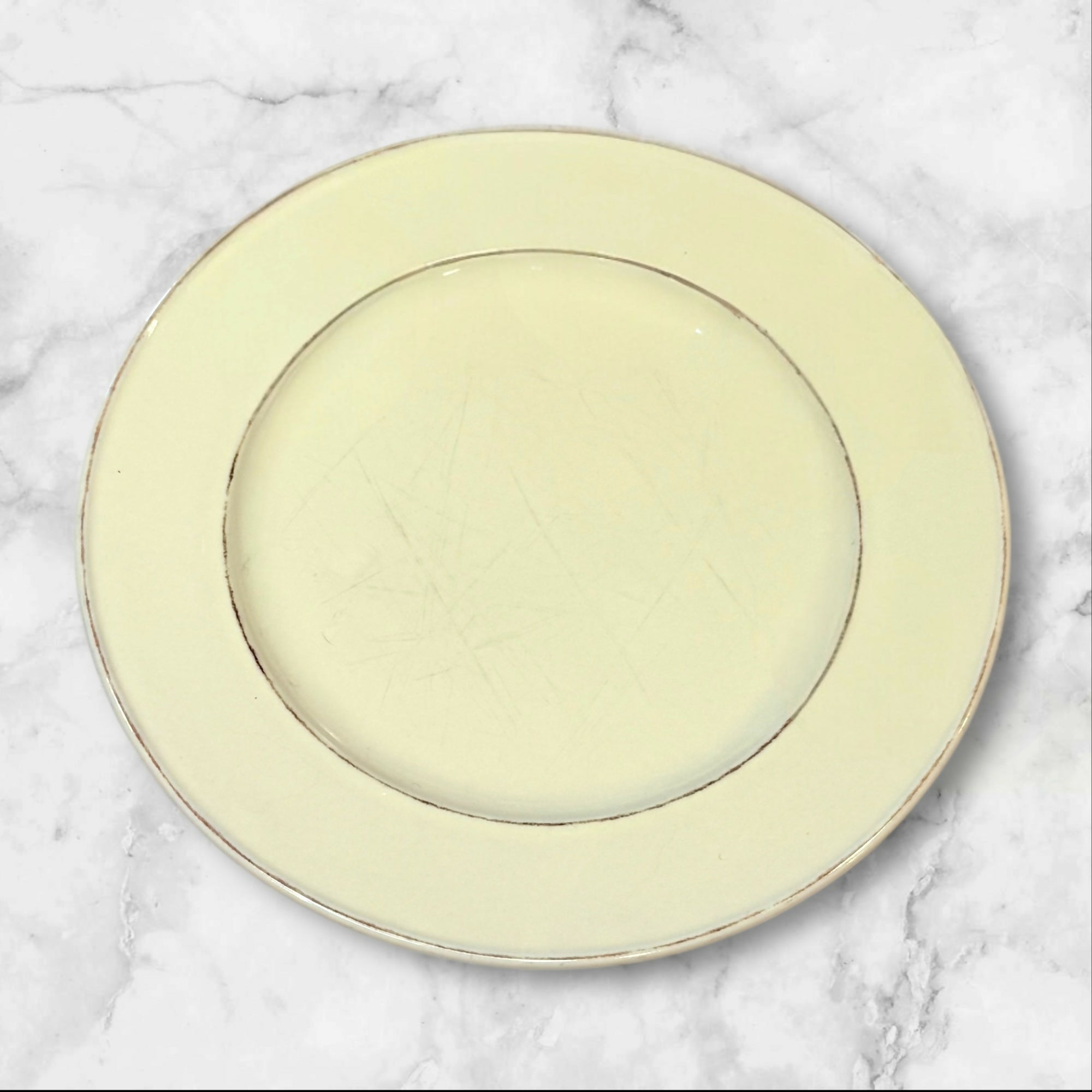Pier 1 Martillo Crème Salad Plates | Set of 3 | Gently Used