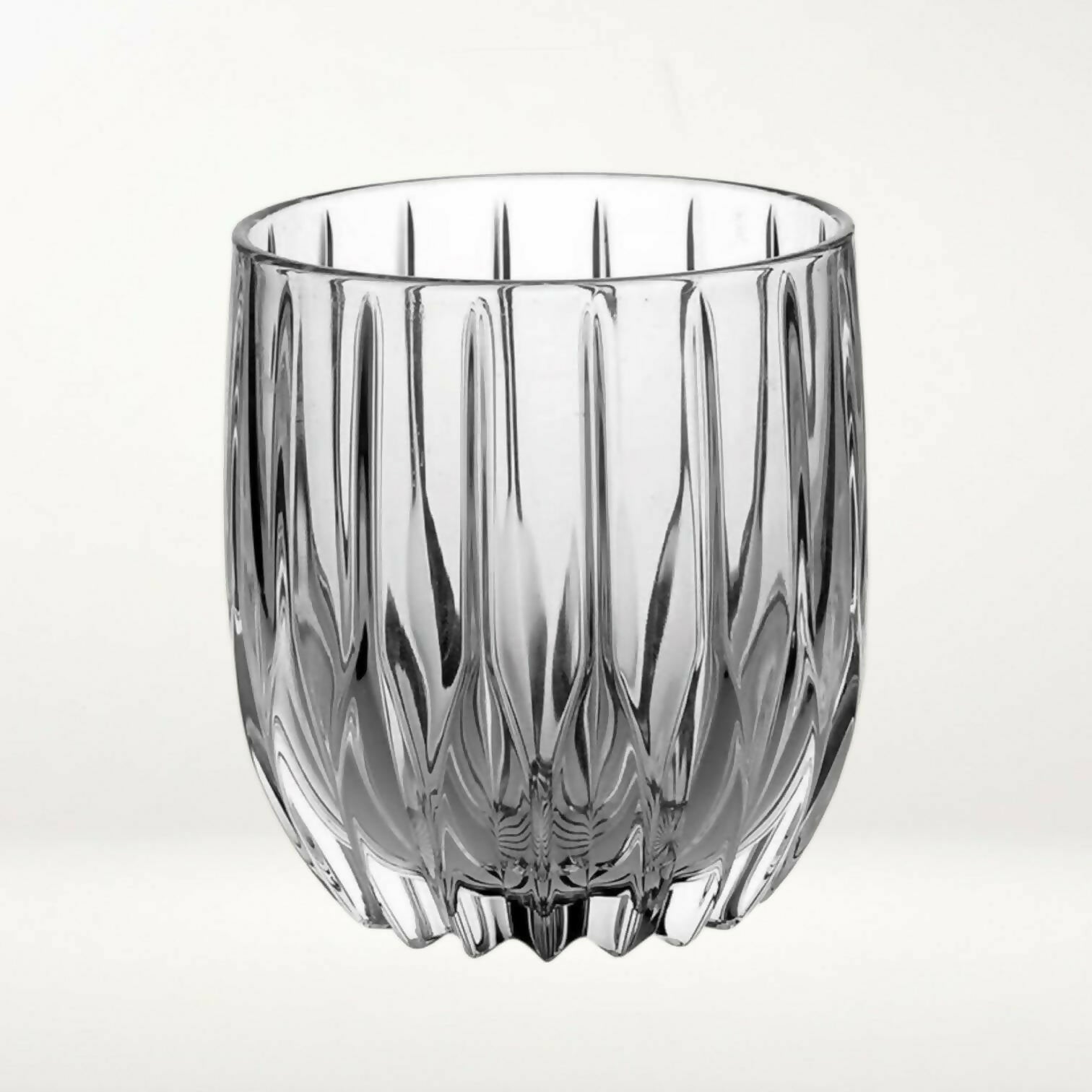 Mikasa Park Lane Crystal Double Old Fashioned Glasses | Set of 2 | Excellent