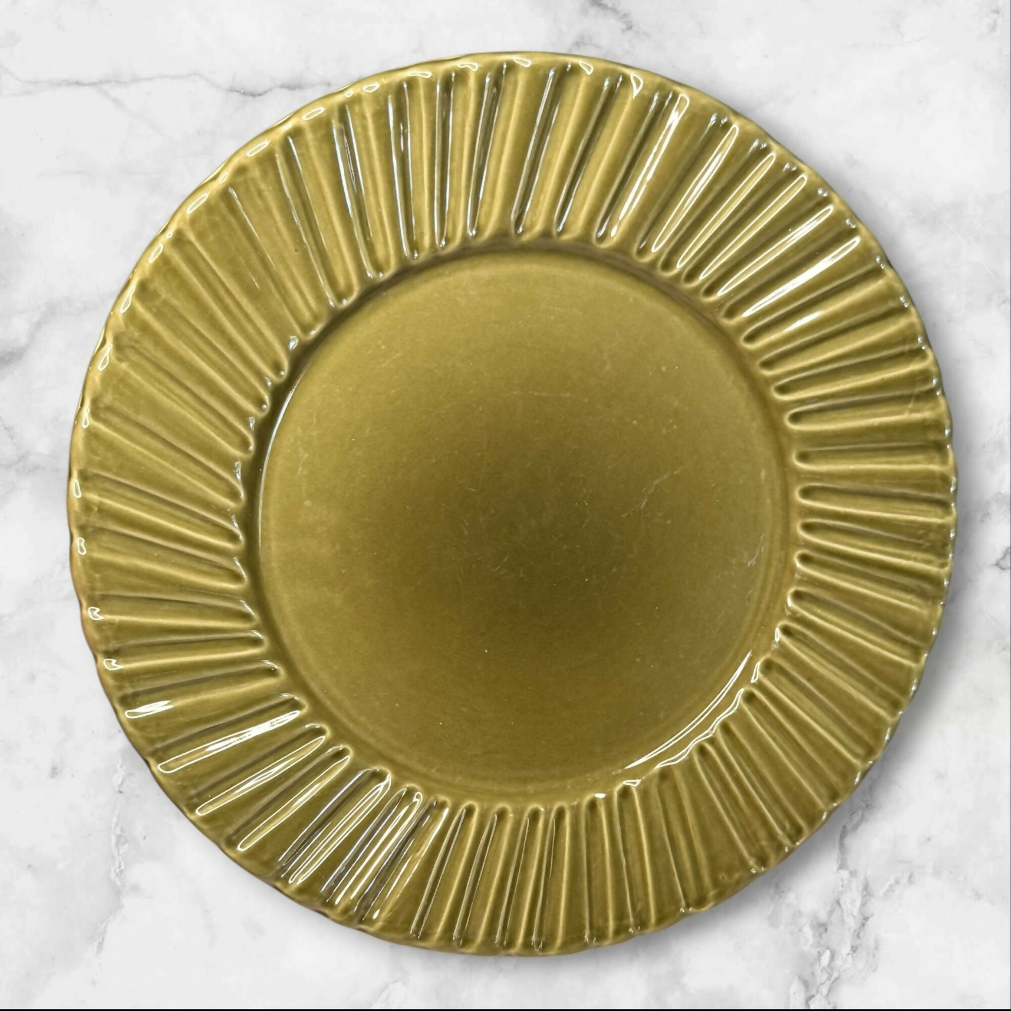 Pottery Barn Dana Dinner & Salad Plates Set of 8 Portugal Gently Used