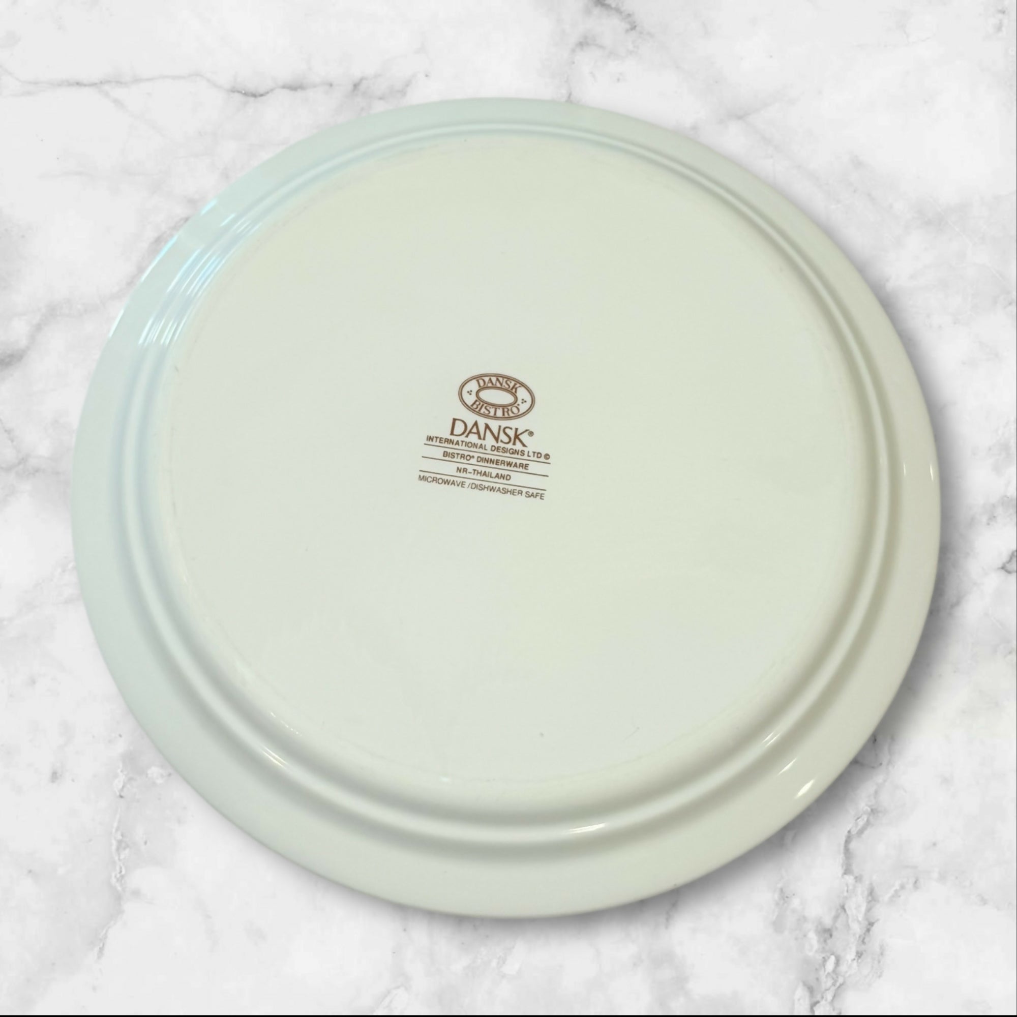 Dansk White Dinner Plates | Set of 7 | Great Condition