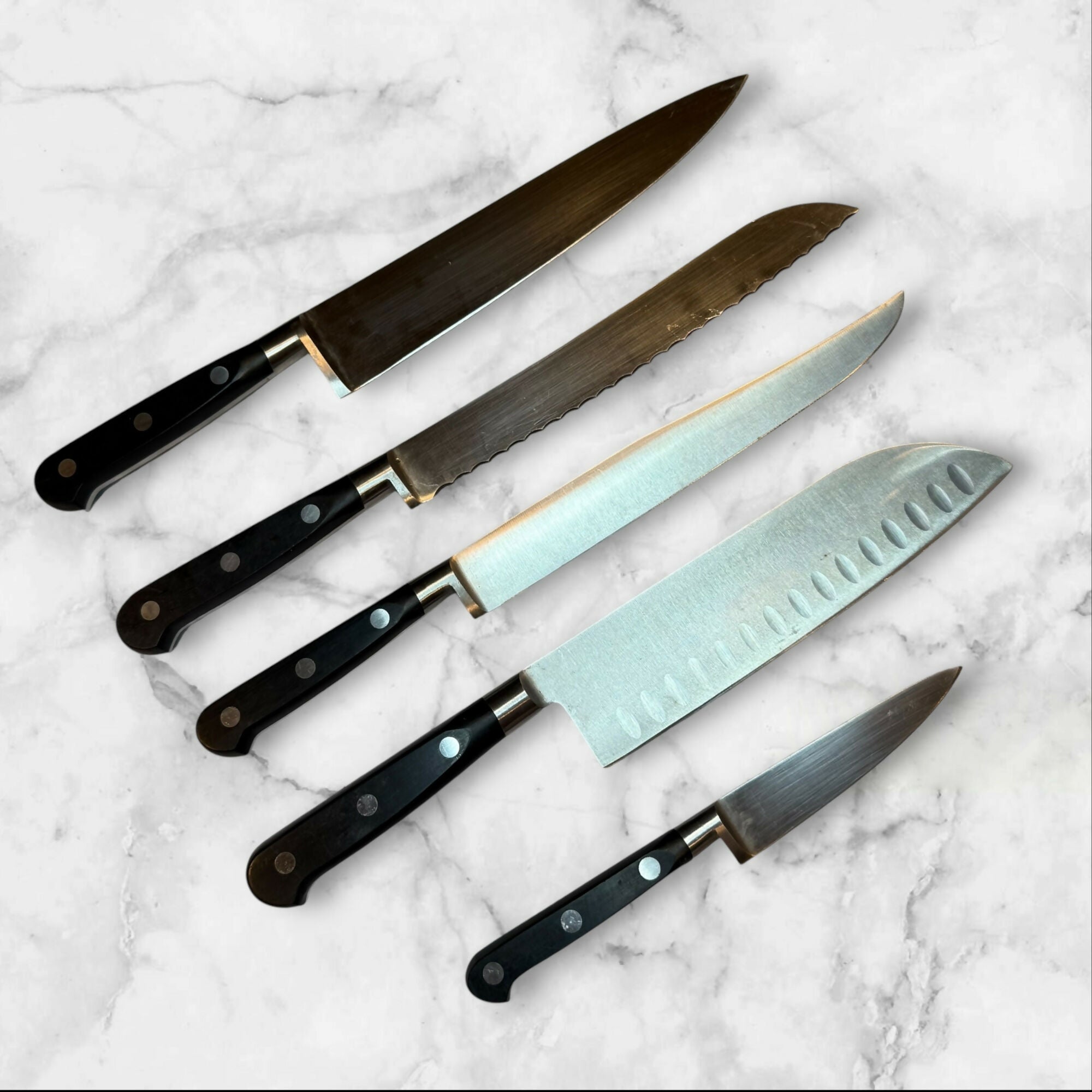 J.A. Henckels International Classic Knife Set of 5 | Gently Used | Excellent