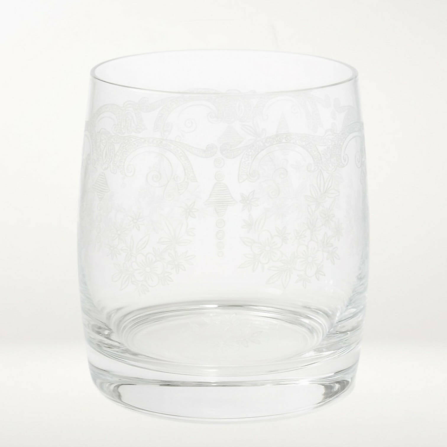 Import Assoc Cascade Etched DOF Glasses | Set of 2 | Great Condition