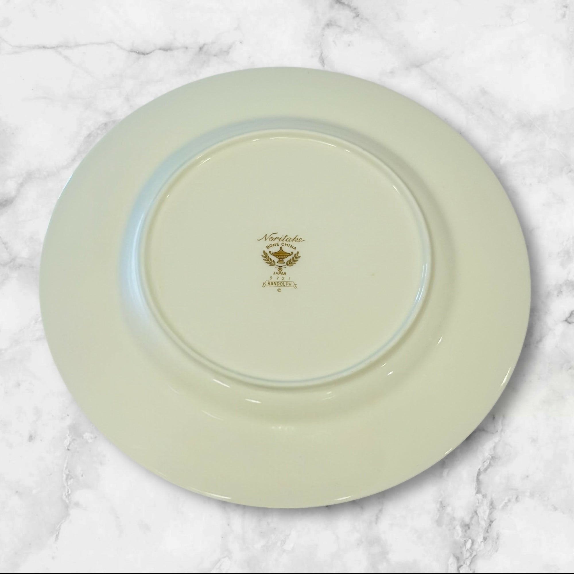 Noritake Randolph Blue Floral Salad Plates | Set of 4 | Excellent Condition
