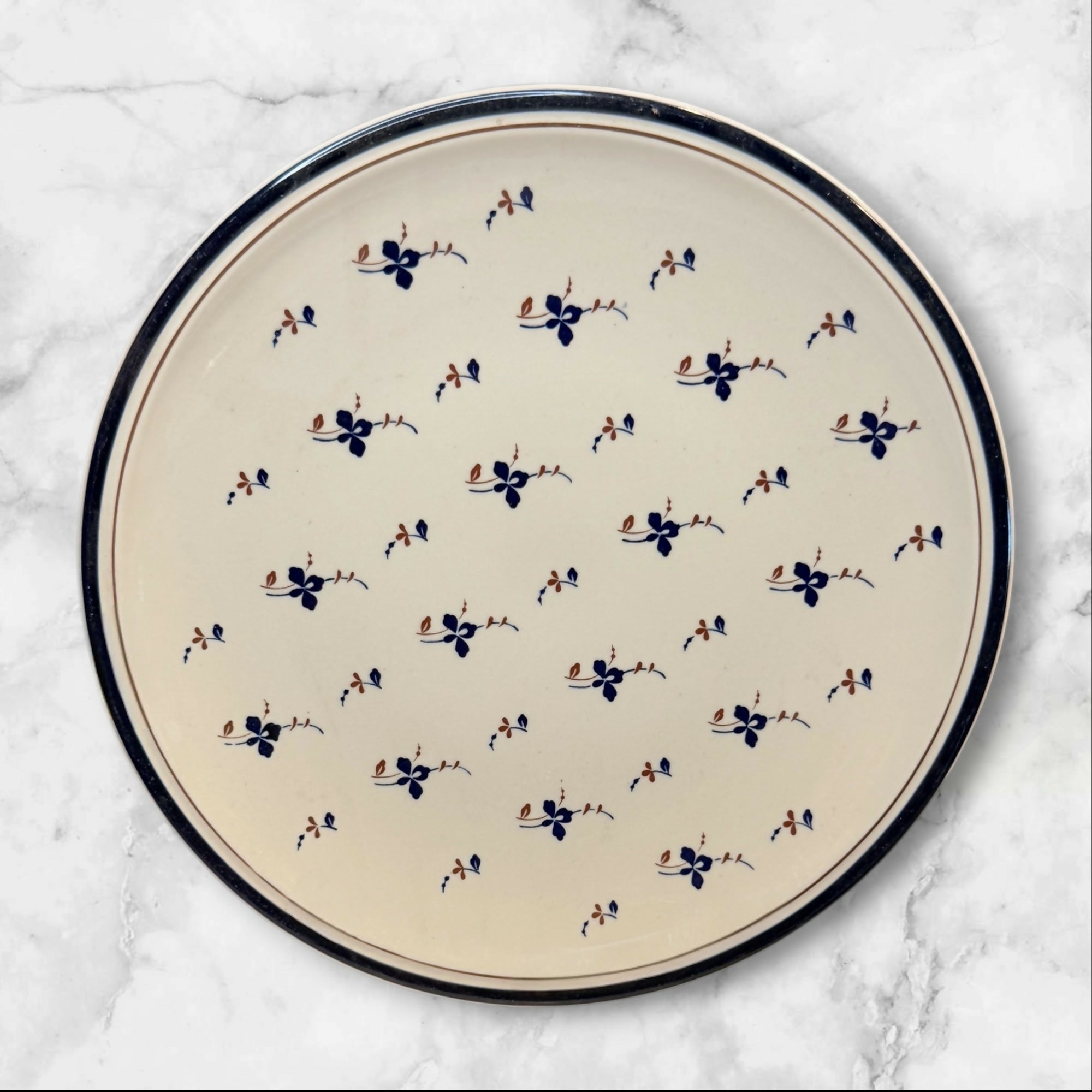 Epoch Antique Bouquet Dinner & Salad Plates Set of 8 | Good Condition