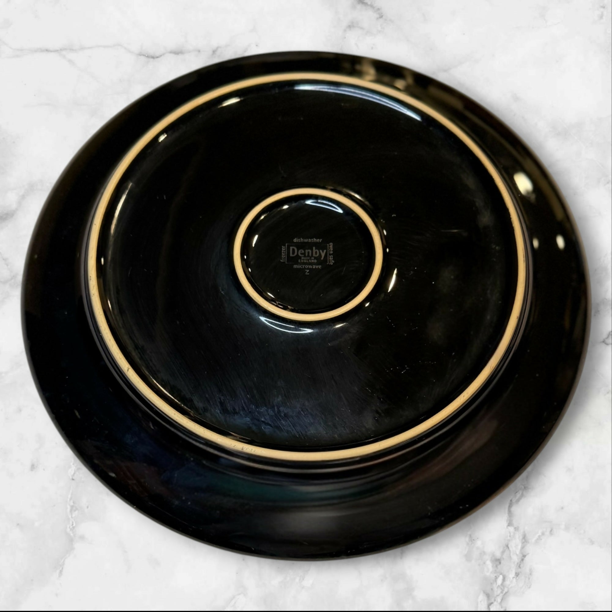 Denby Langley Praline Dinner Plates | Set of 4 | Excellent Condition