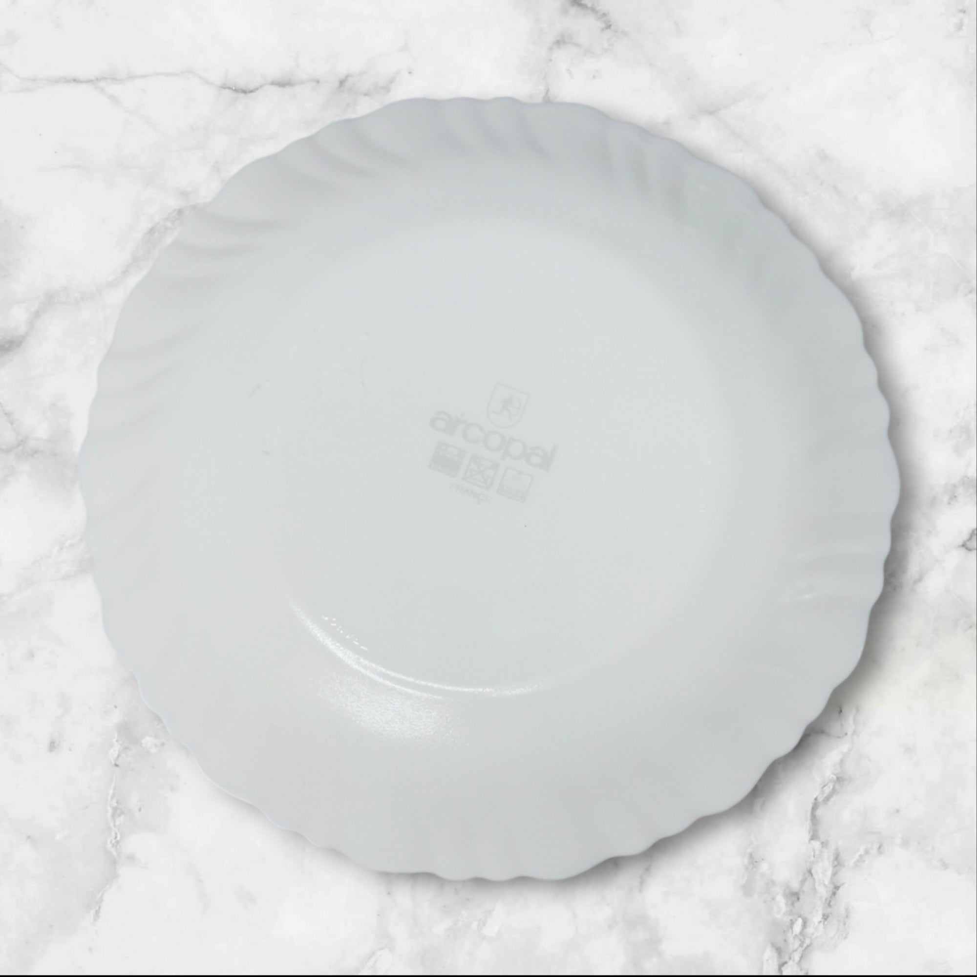 Arcopal Florine Floral Salad Plates | Set of 6 | Excellent Condition
