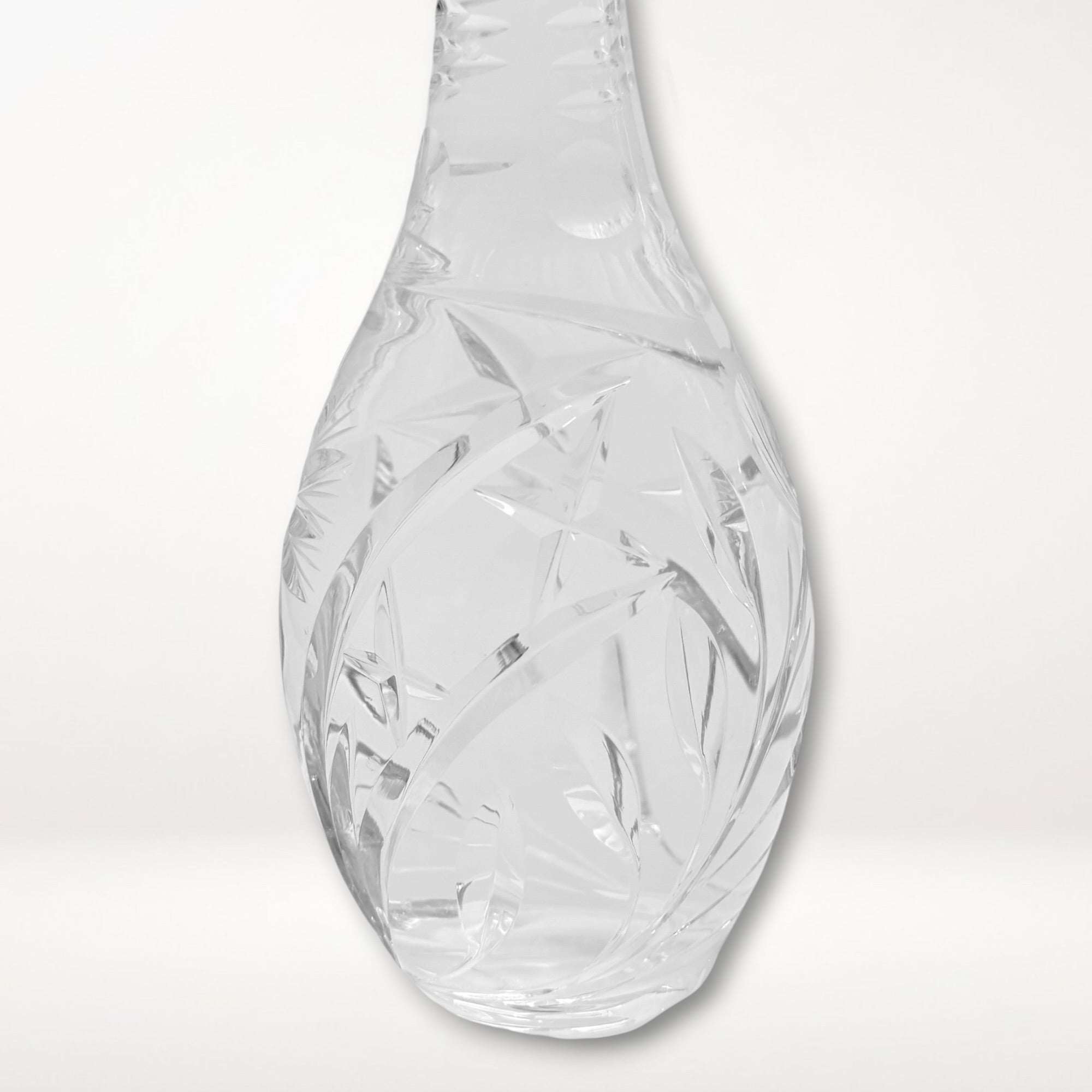 Vintage Cut Crystal Decanter w/ Stopper | Elegant Barware | Great Condition