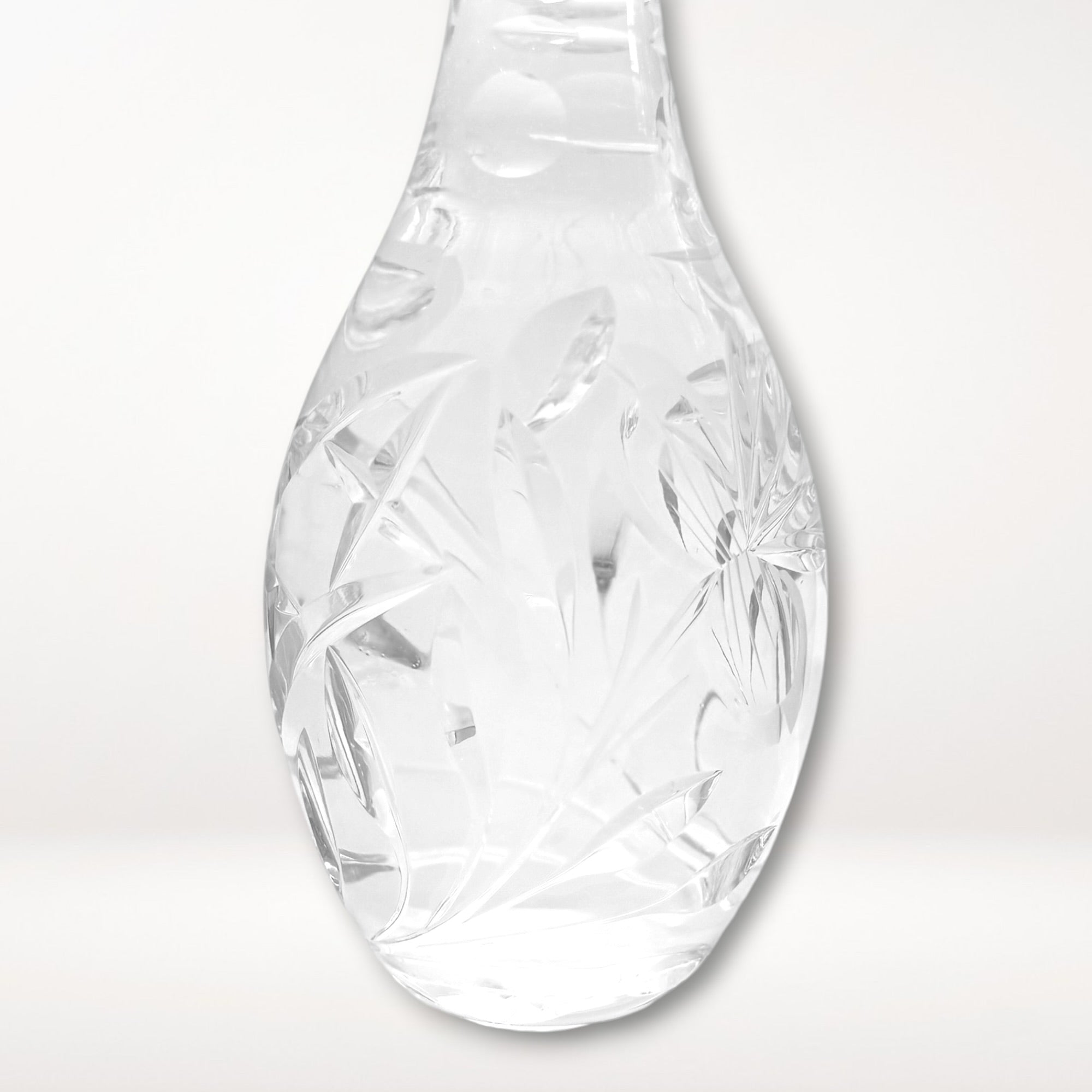 Vintage Cut Crystal Decanter w/ Stopper | Elegant Barware | Great Condition