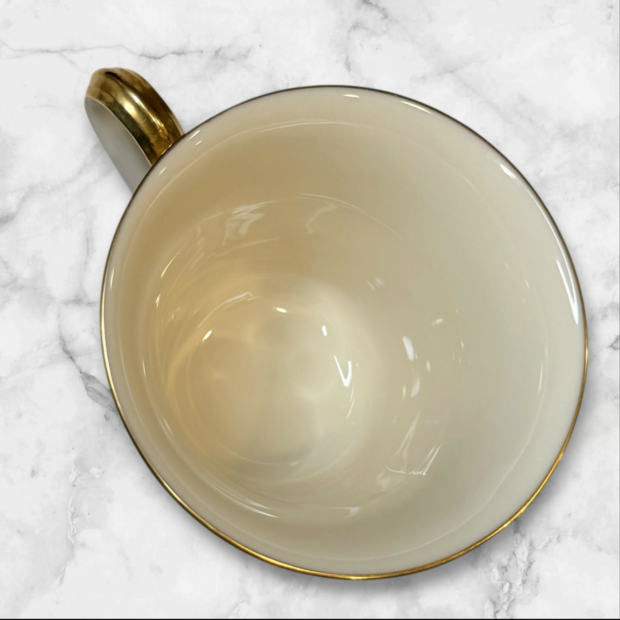 Lenox Tuscany Footed Tea Cup | Gold Trim | Ivory | Excellent Condition