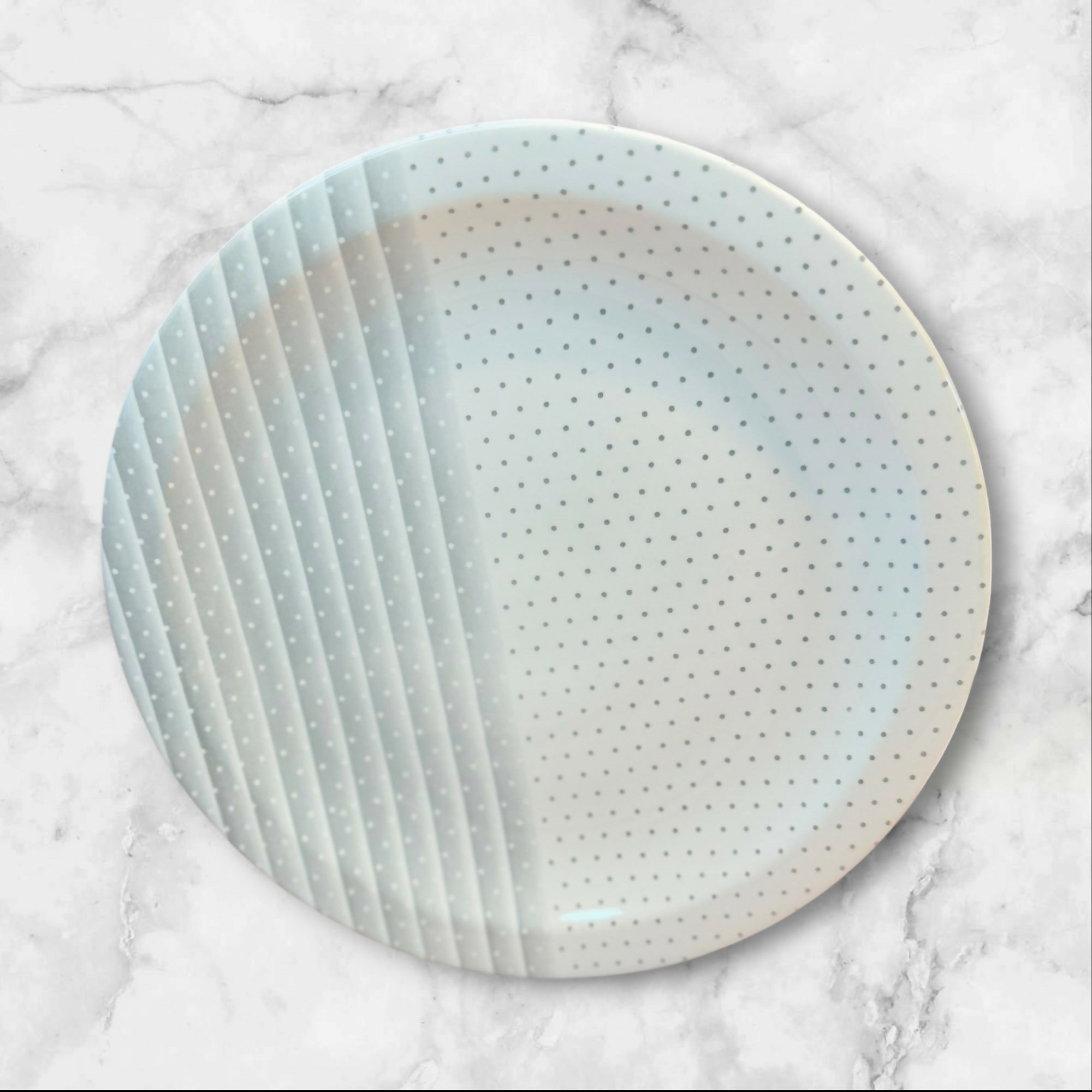 Churchill Pink & Grey Shades Dinner Plates Set of 4 | England | Excellent