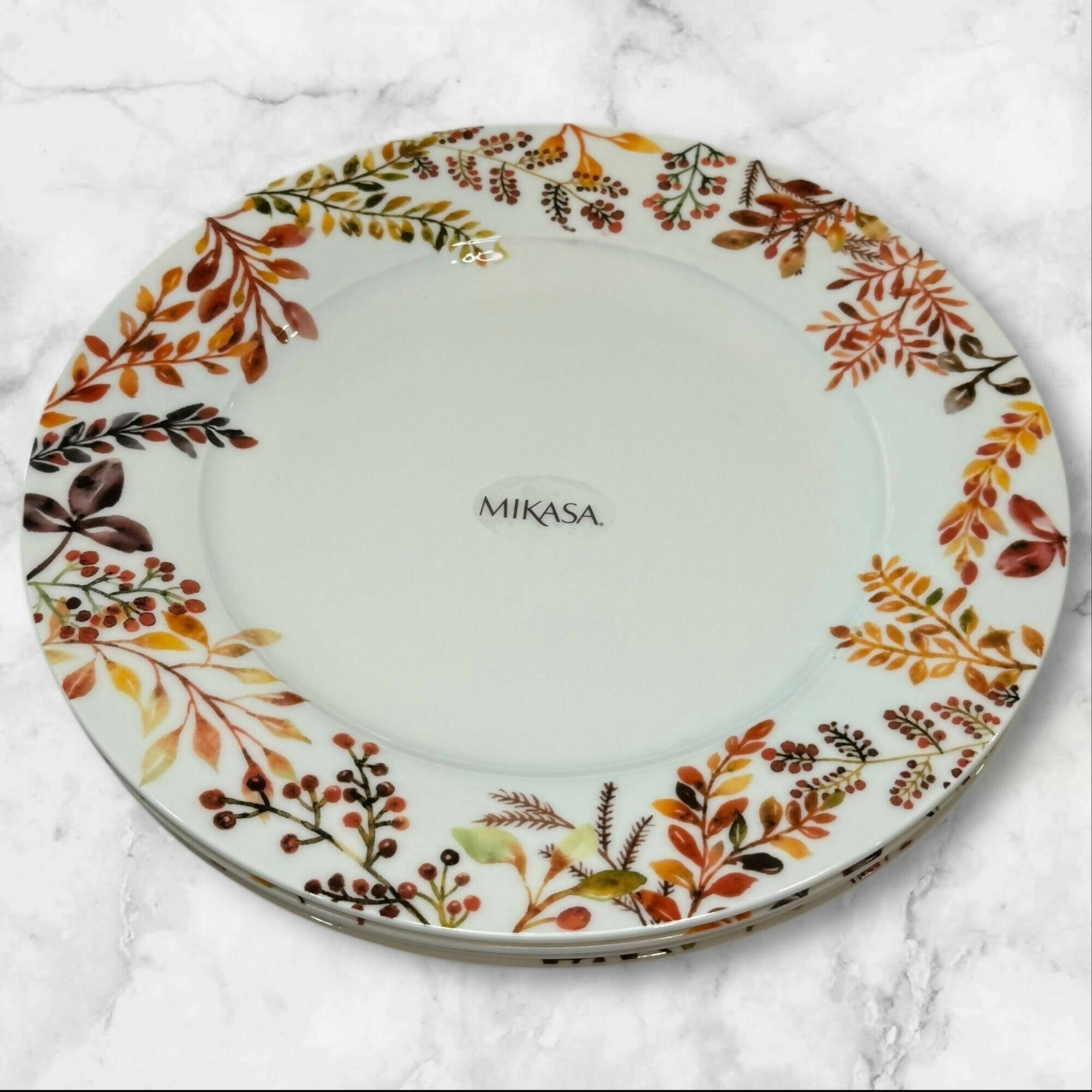 Mikasa Tivoli Spice Dinner Plates | Set of 4 | New With Tags | Excellent Condition