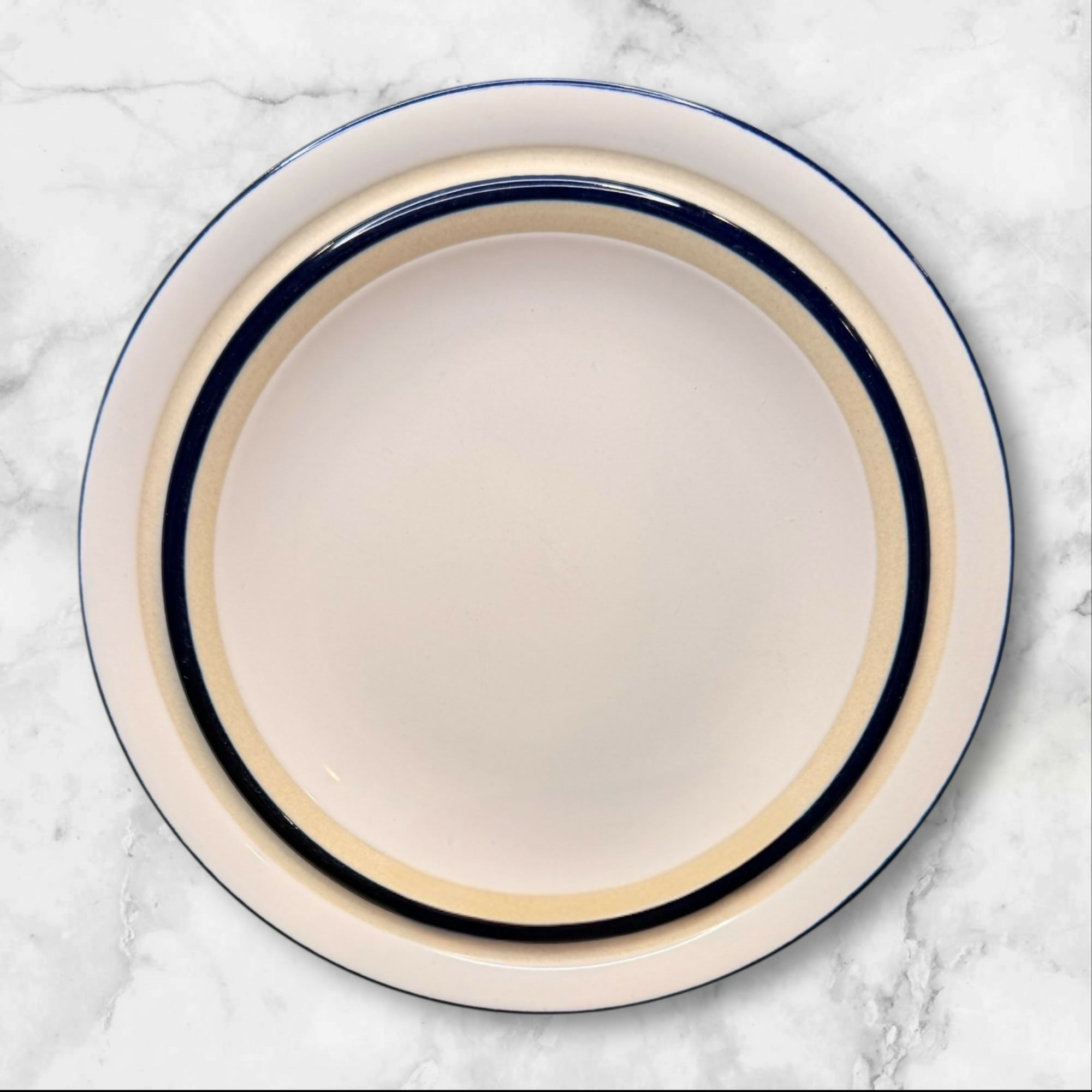 Mikasa Blue Glow Dinner & Salad Plates | Set of 8 | Excellent Condition