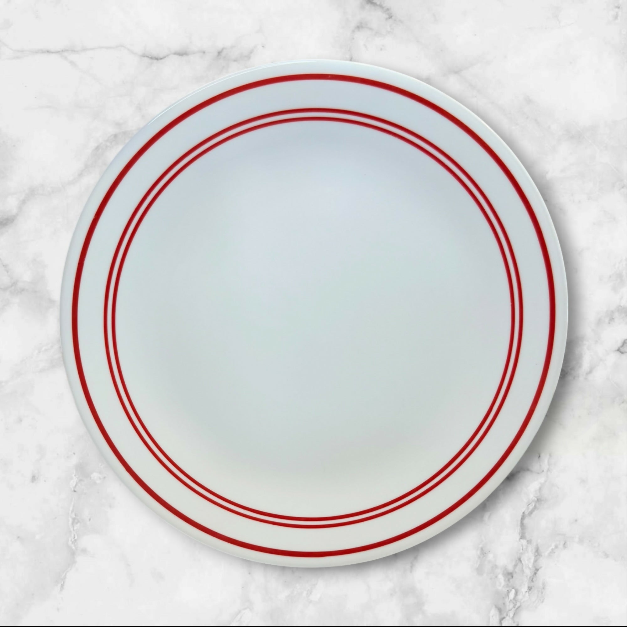 Corelle Classic Cafe Red Dinner Plates | Set of 4 | Excellent Condition