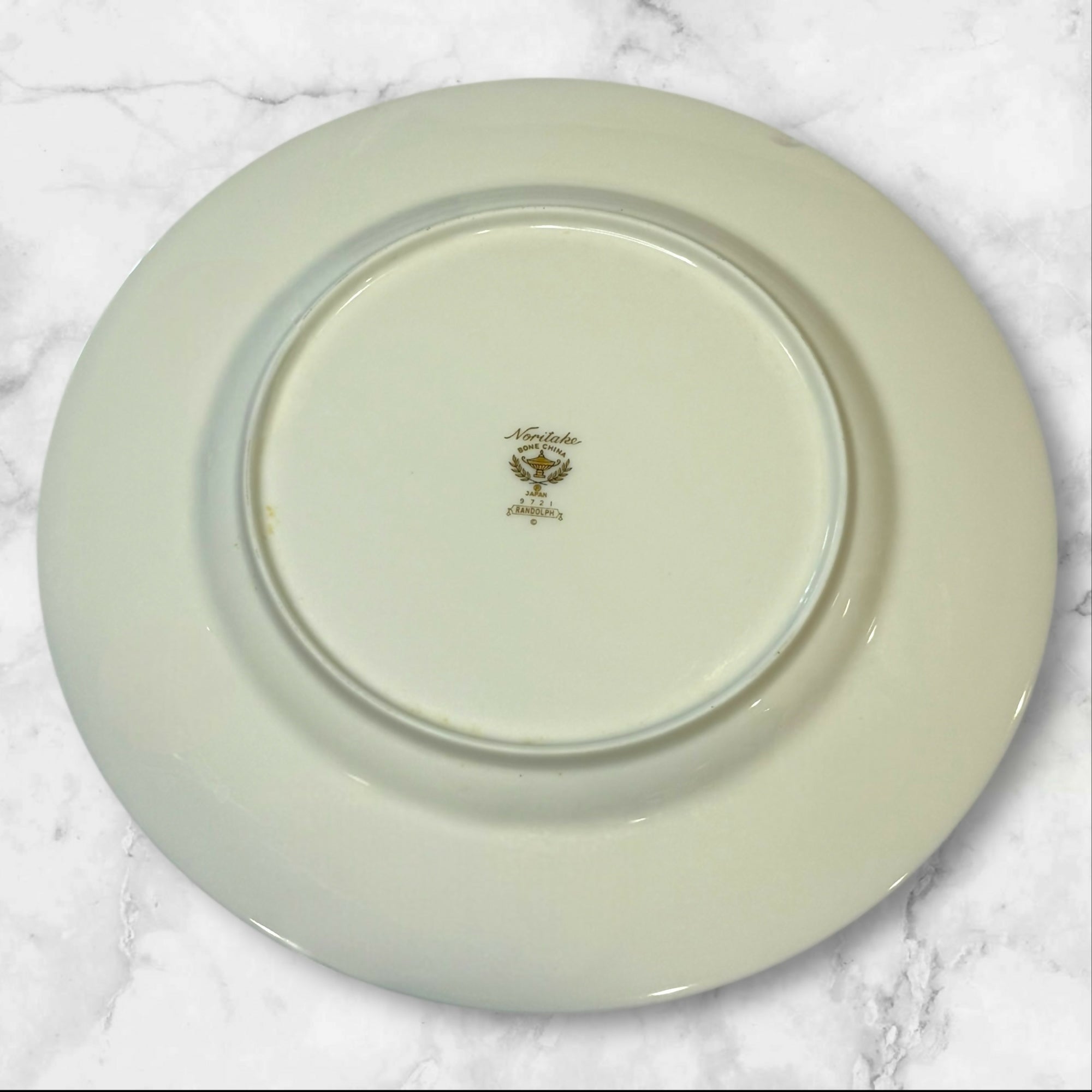 Noritake Randolph Blue Floral Dinner Plates | Set of 4 | Excellent Condition