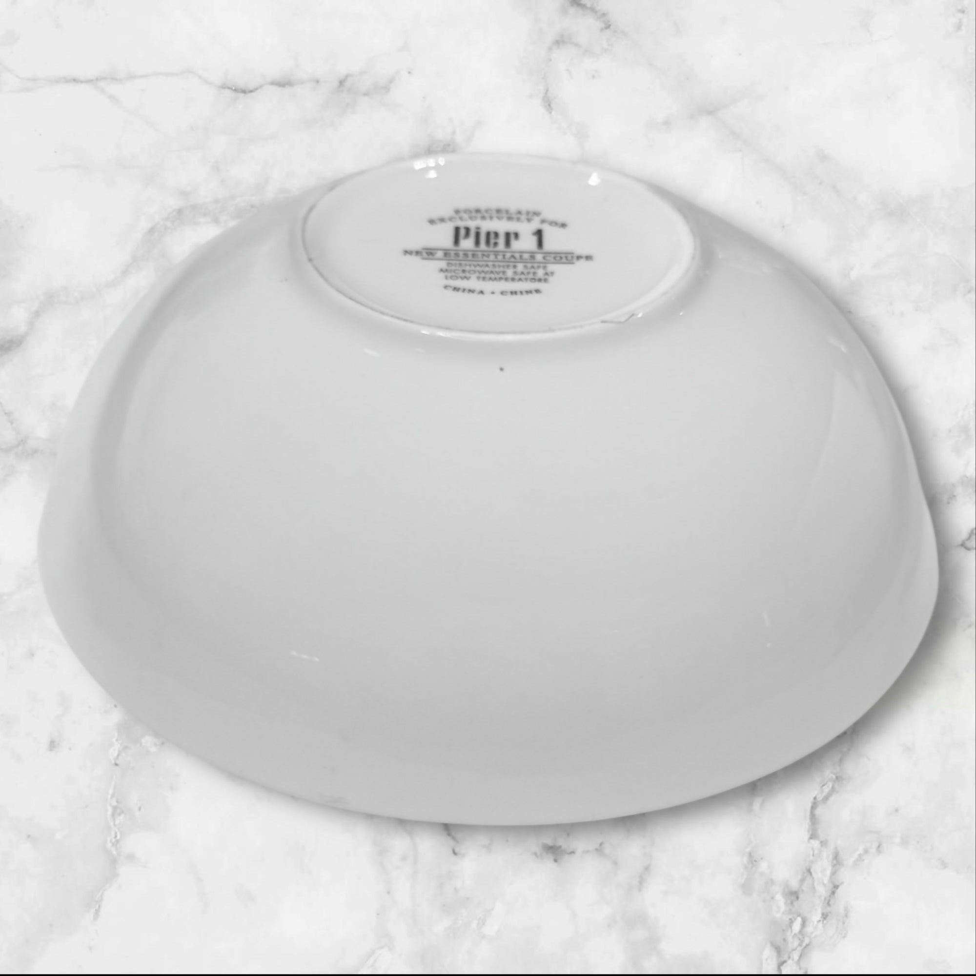 Pier 1 New Essentials Coupe Cereal Bowls | Set of 2 | Excellent Condition