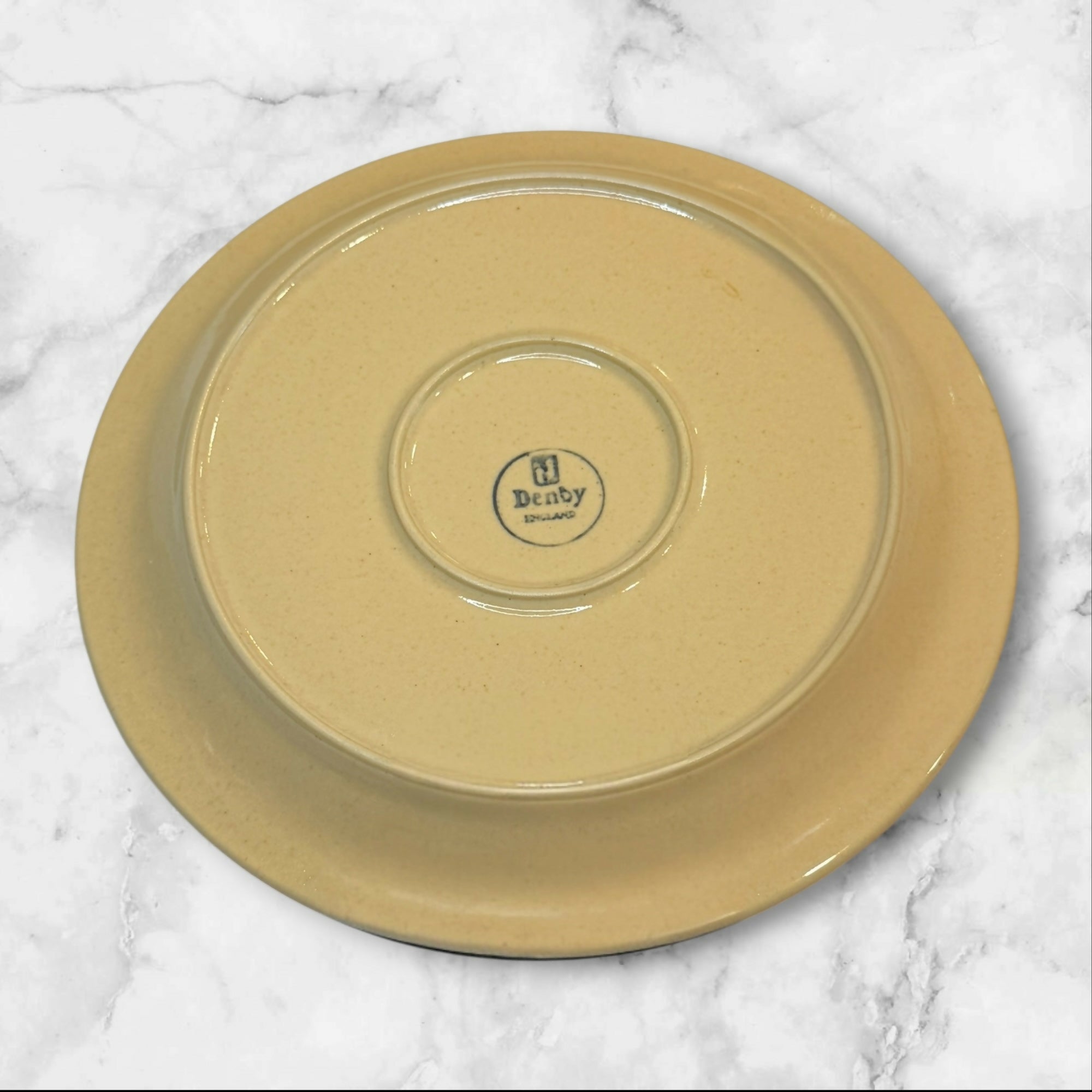 Denby Langley Sonnet Dinner Plates England Set of 3 | Excellent Condition