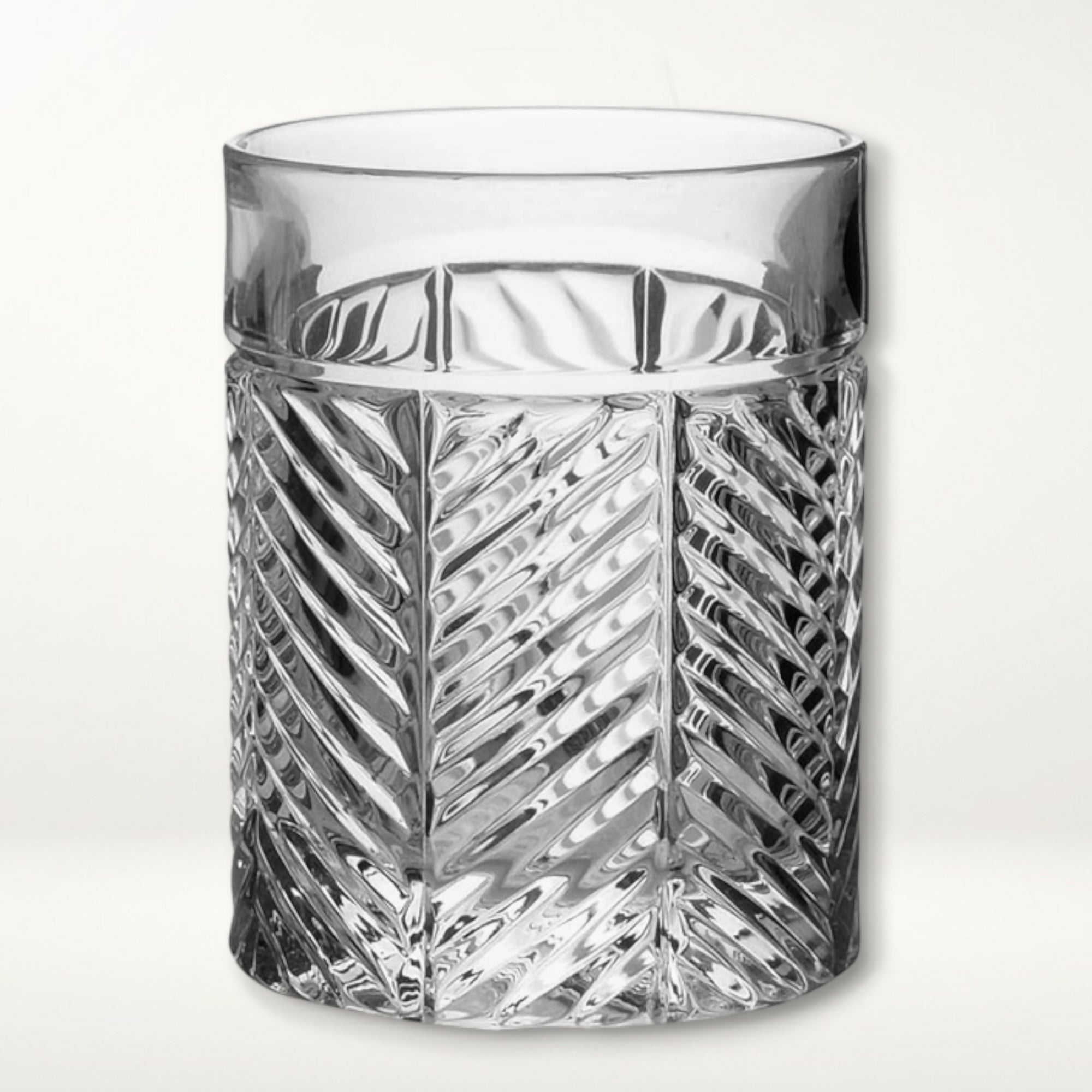 Ralph Lauren Crystal Glen Plaid & Herringbone DOF Glasses | Set of 2 | Excellent
