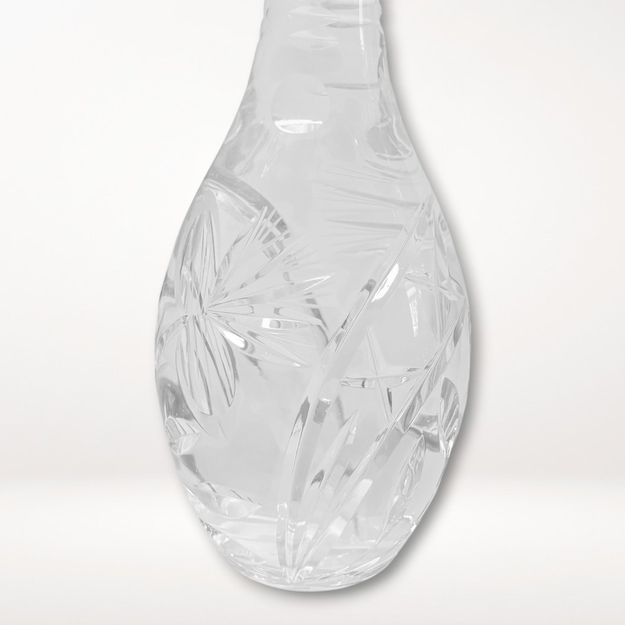 Vintage Cut Crystal Decanter w/ Stopper | Elegant Barware | Great Condition