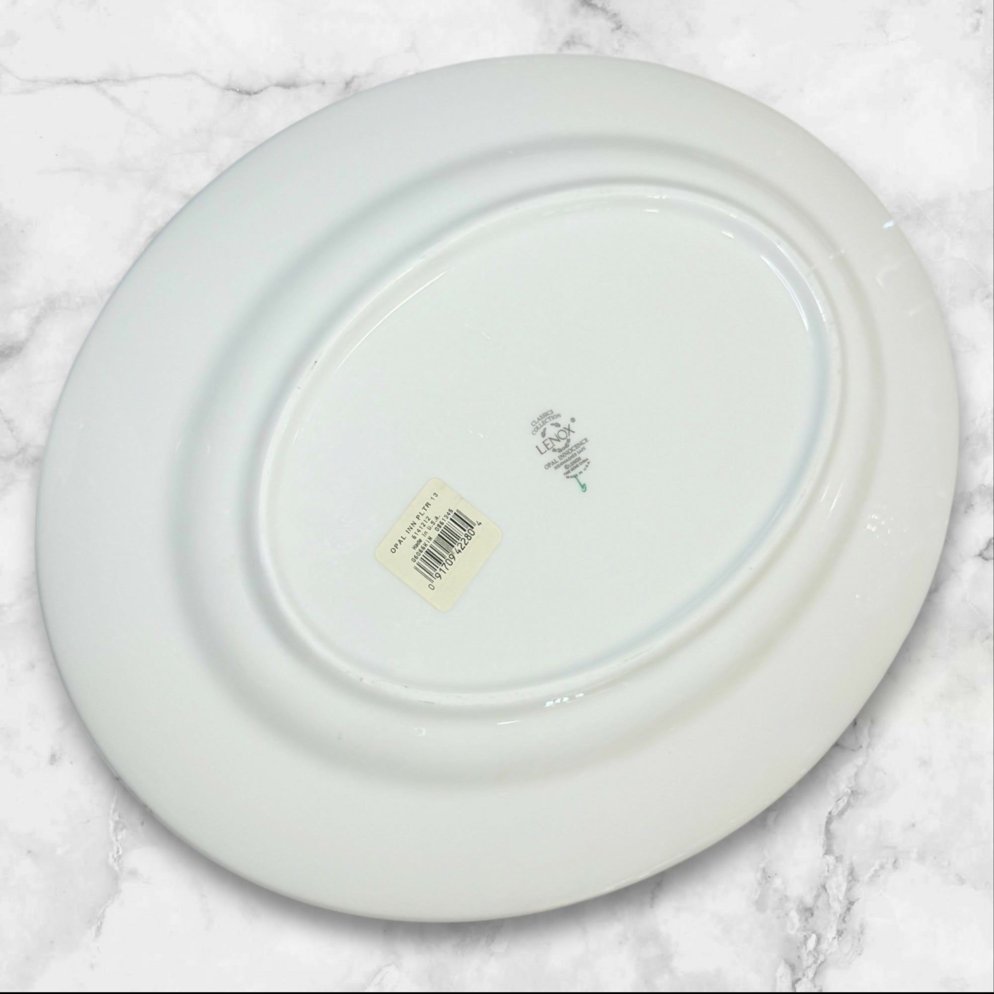 Lenox Opal Innocence Oval Serving Platter 13” | Elegant China | Excellent Condition