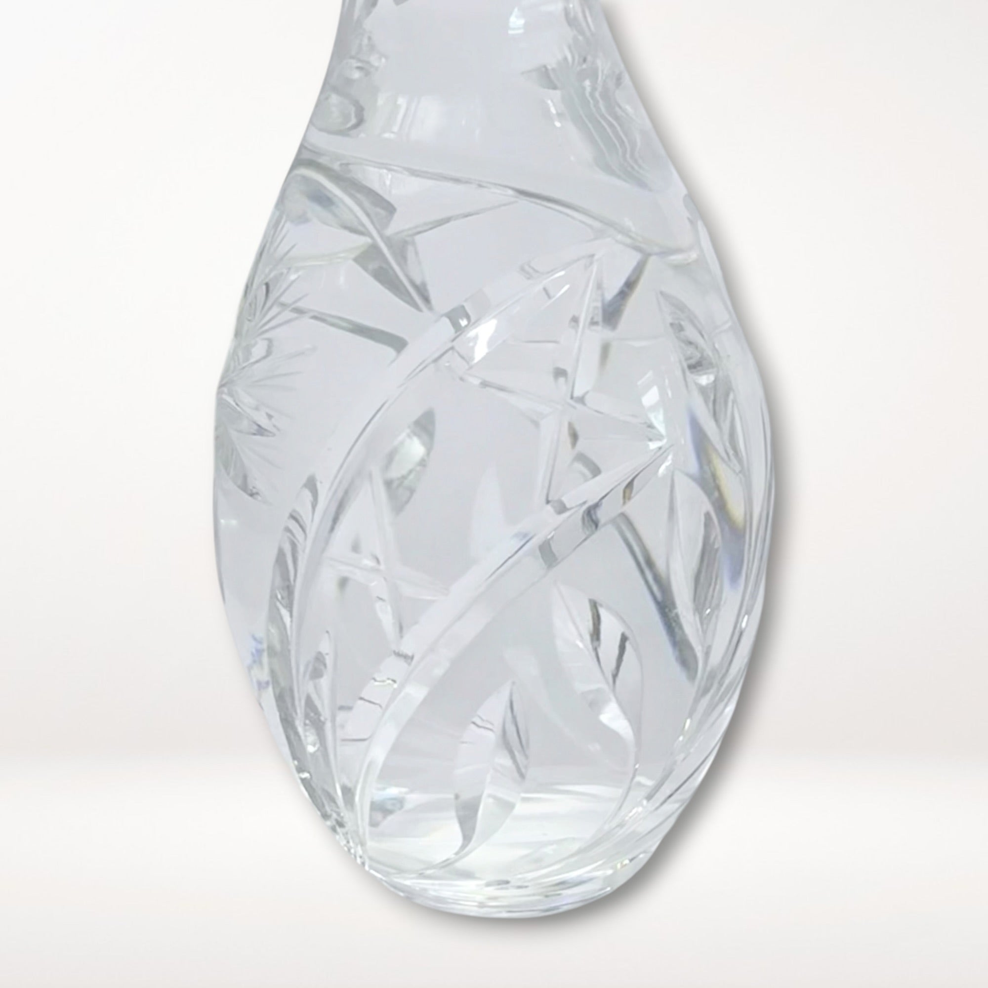 Vintage Cut Crystal Decanter w/ Stopper | Elegant Barware | Great Condition
