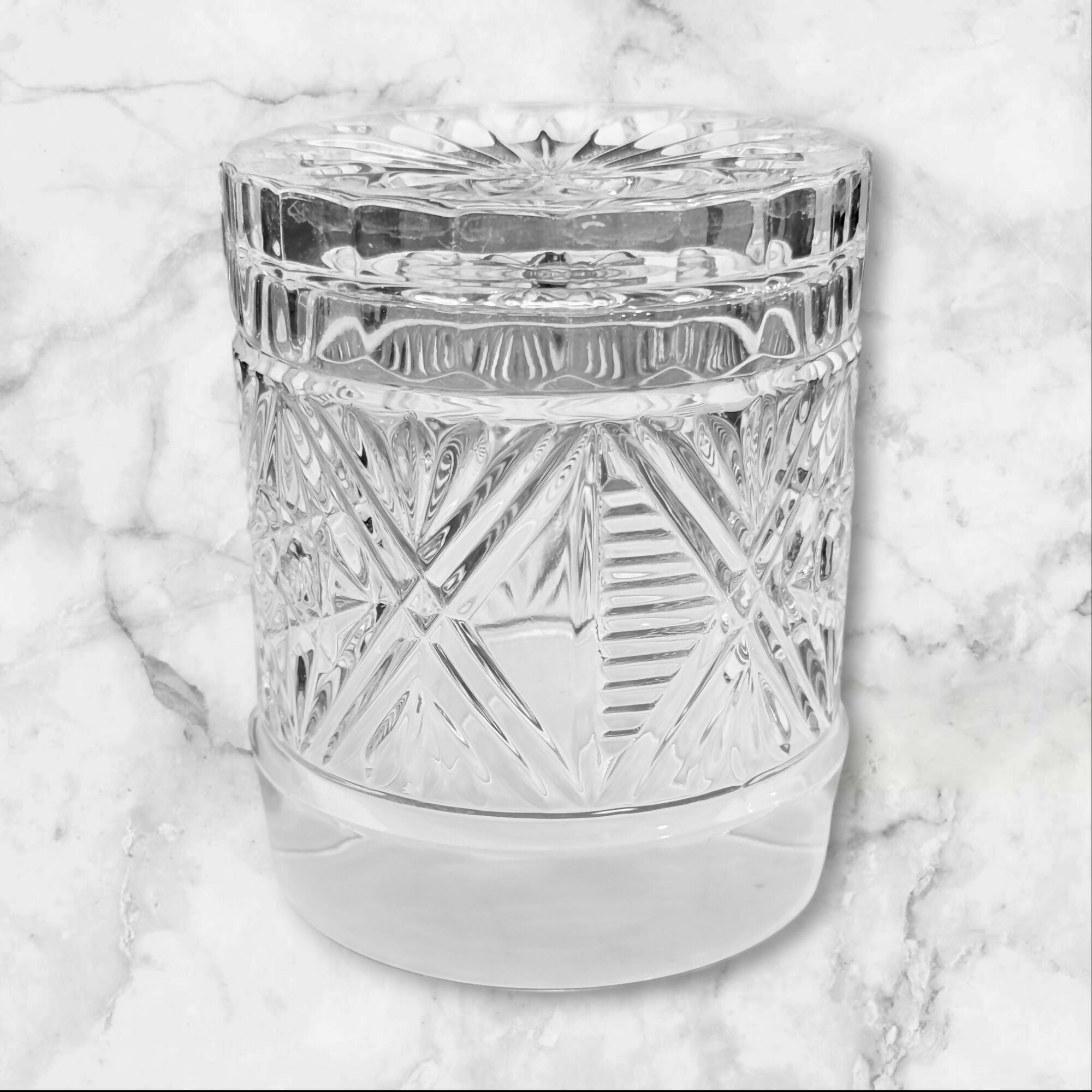 Bohemia Crystal Oxford Polter Old Fashioned Glasses | Set of 3 | Excellent Condition