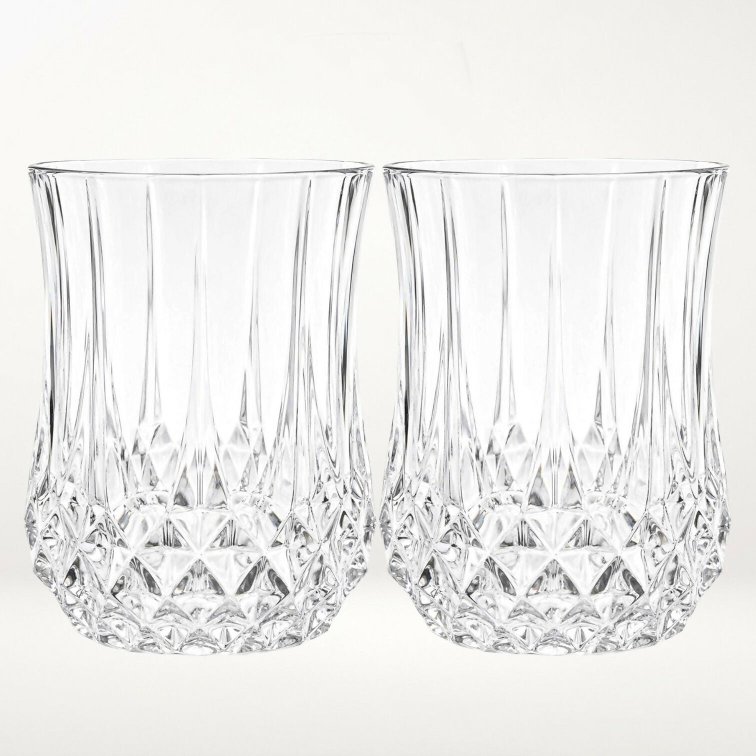 Cristal D’Arques Longchamp Old Fashioned Glasses | Set of 3 | Excellent Condition