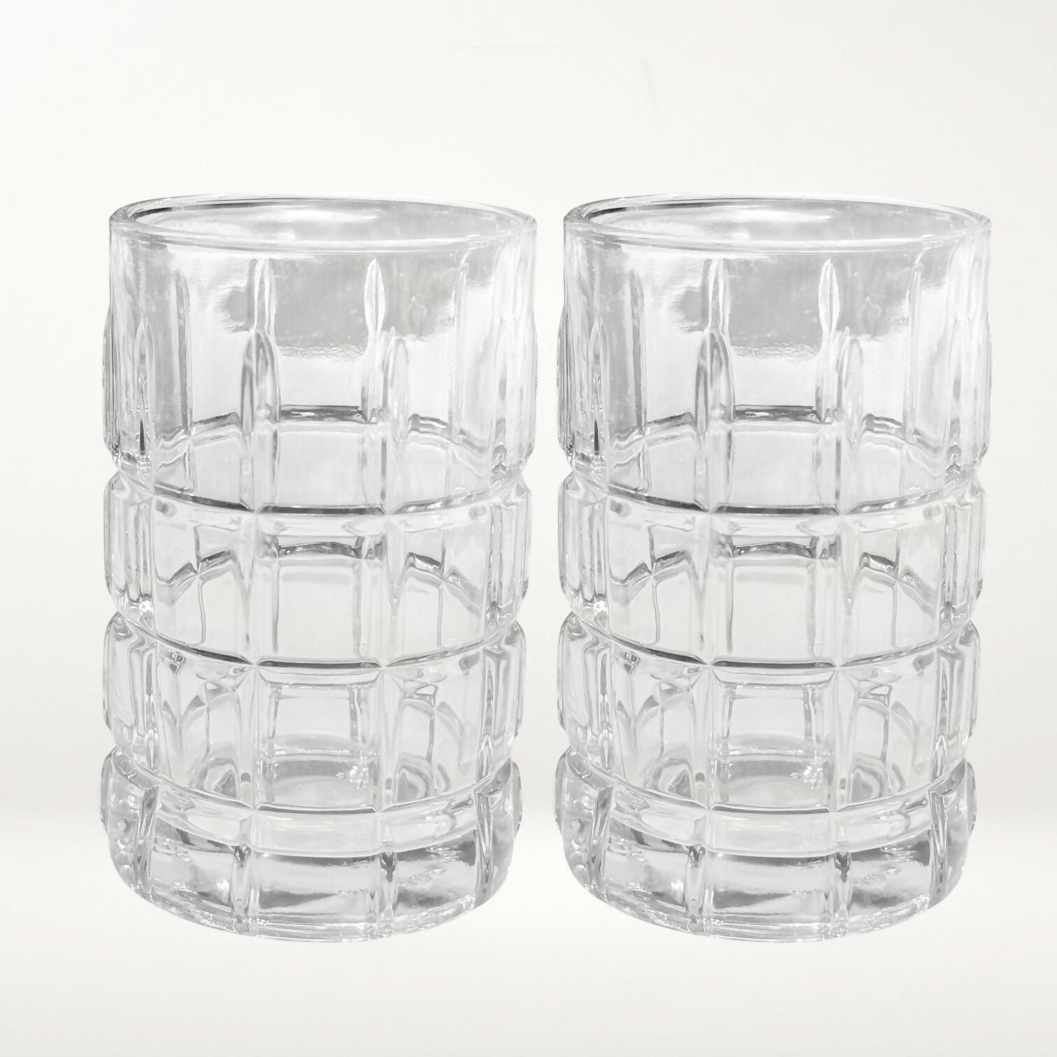 Anchor Hocking Tartan Manchester Clear Juice Glasses | Set of 4 | Excellent Condition
