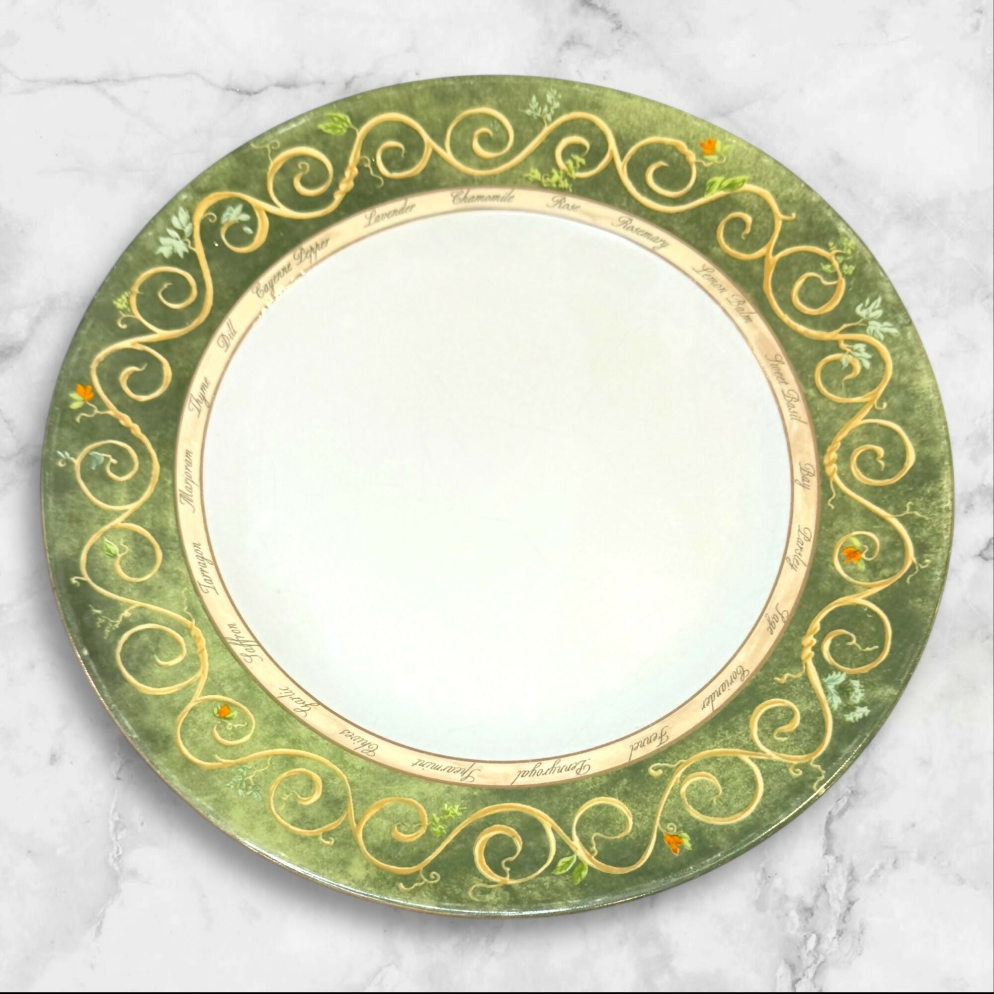 American Atelier Bouquet Garni Dinner Plates | Set of 5 | Great Condition