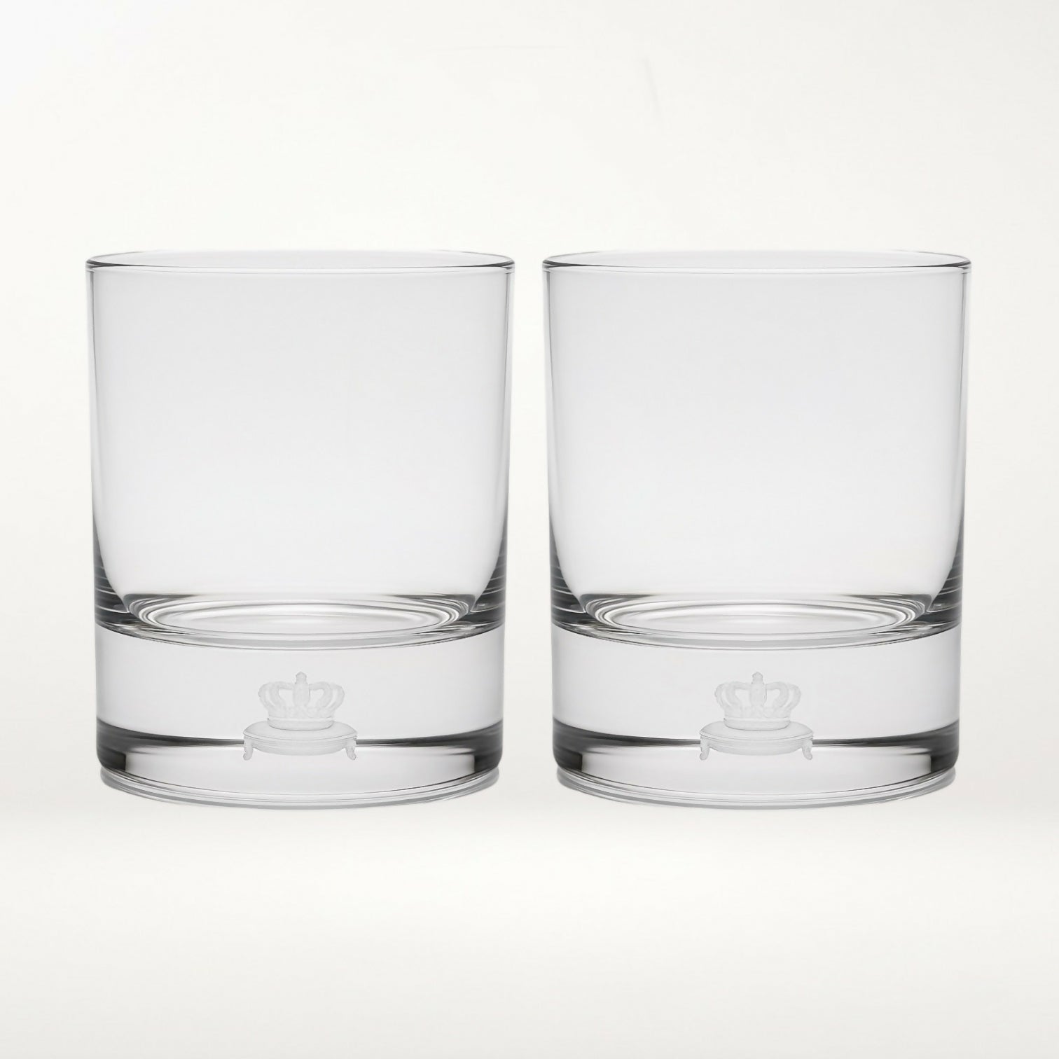 Crown Royal Hologram Whiskey Glasses | Set of 4 | Rocks Tumblers | Great Condition