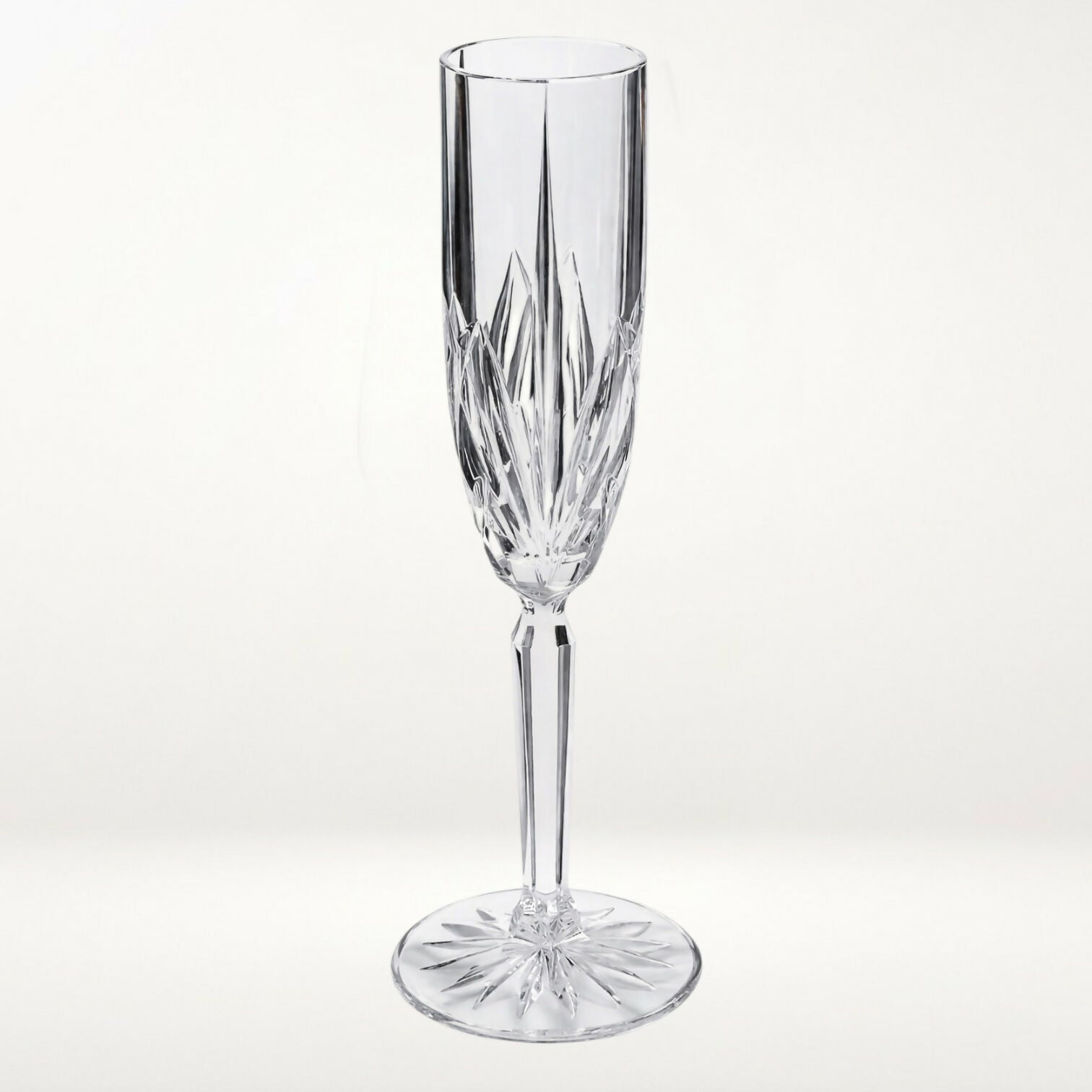 Waterford Brookside Cut Crystal Champagne Flutes | Set of 2 | Excellent Condition