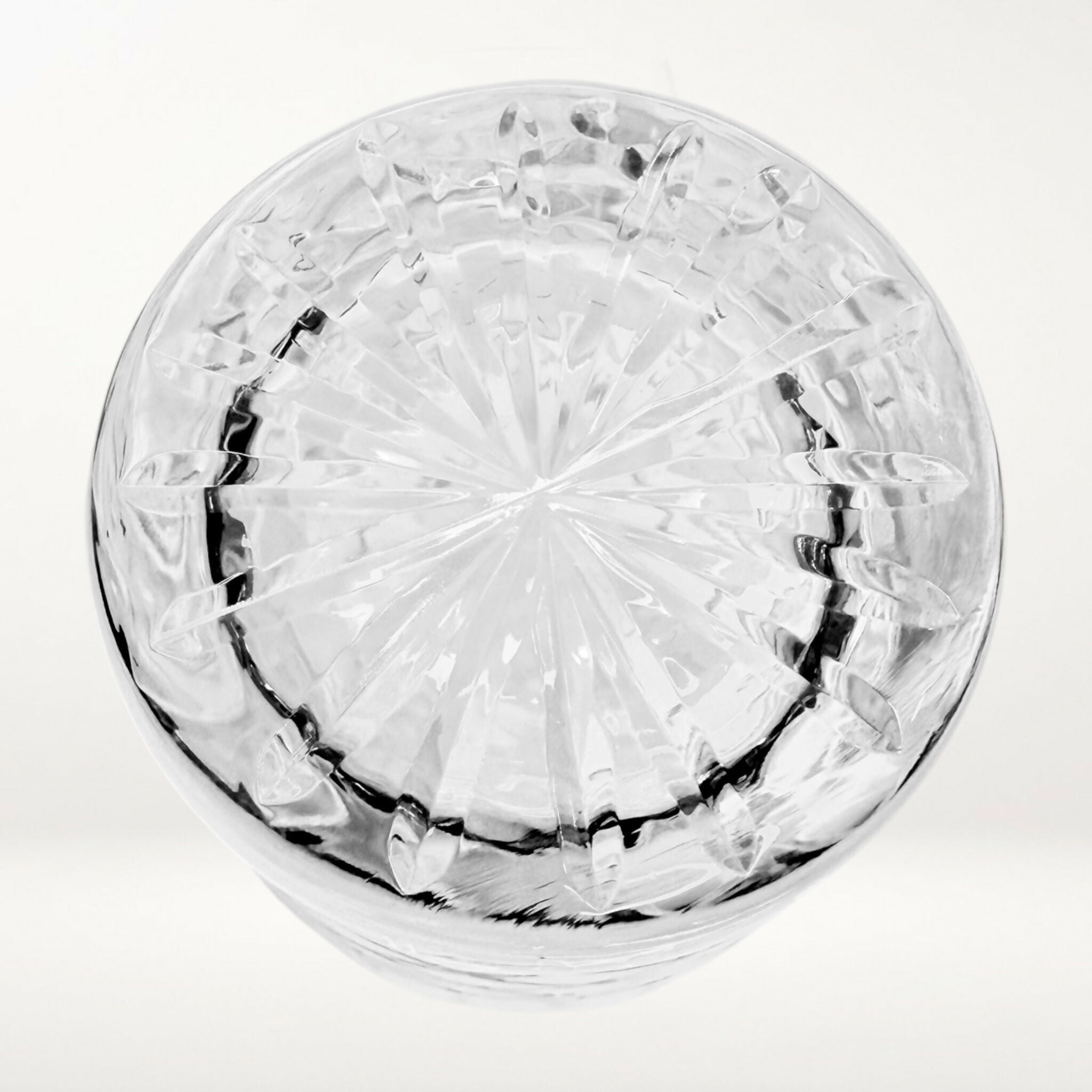 Polish 24% Lead Crystal Hand Cut Double Old Fashioned Glasses | Set of 4 | Excellent