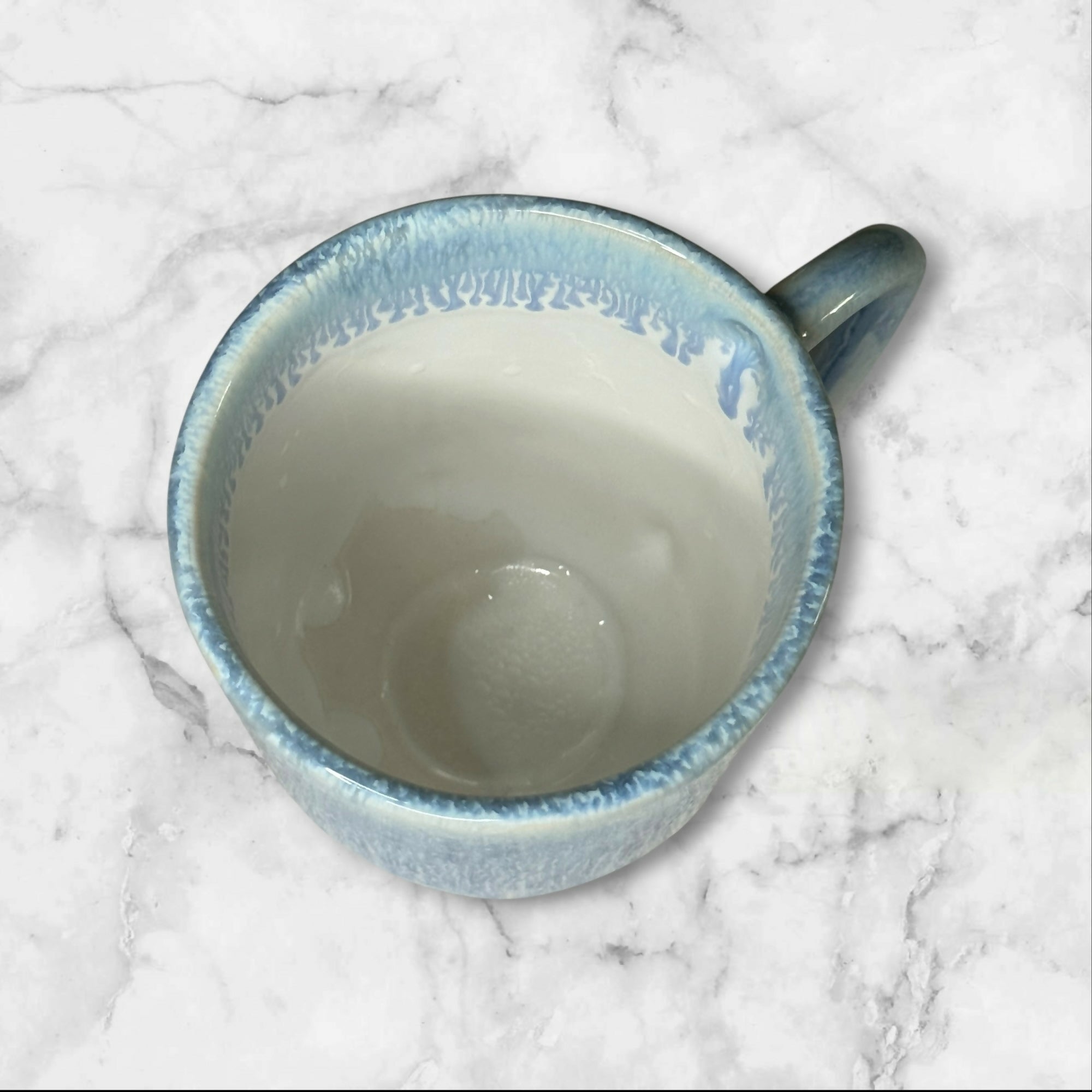 Crate & Barrel Caspian Blue Stoneware Mug | Single Replacement | Excellent Condition