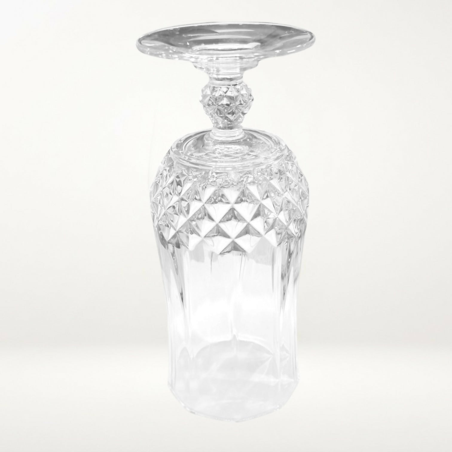 Cristal D’Arques Longchamp Clear Crystal Iced Tea Glasses | Set of 3 | Excellent Condition