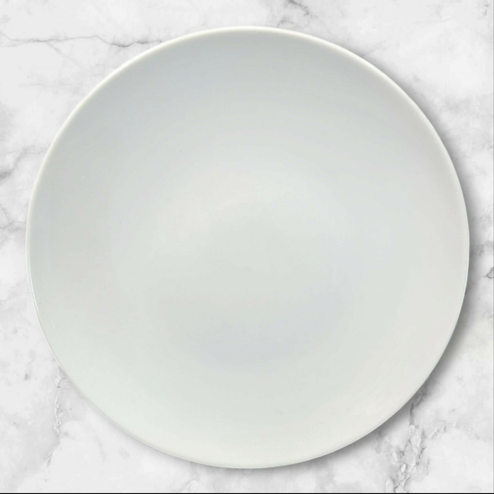 Pottery Barn Great White Coupe Salad Plates | Set of 6 | Good Condition
