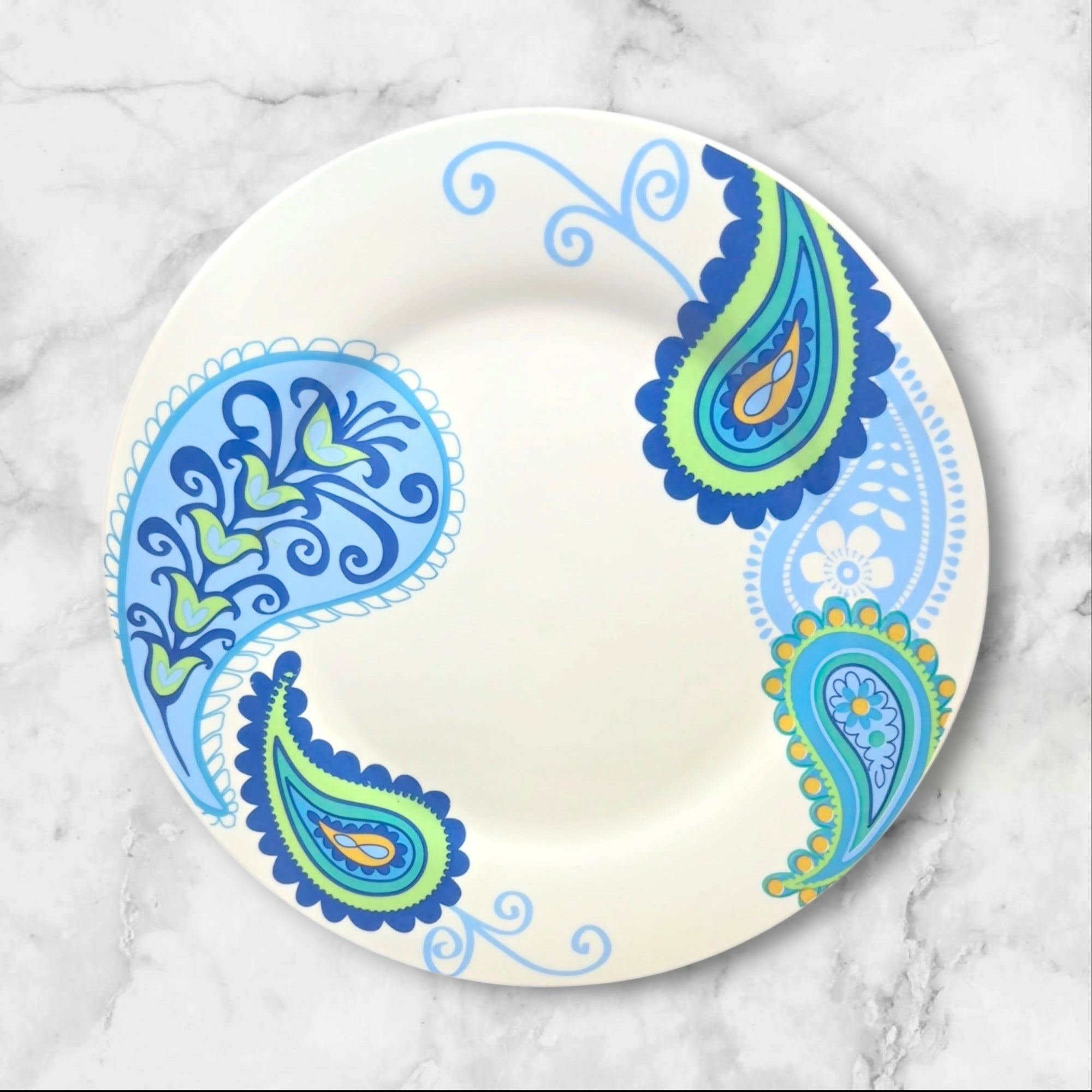Royal Norfolk RNF124 Paisley Dinner Plates | Set of 4 | Excellent Condition