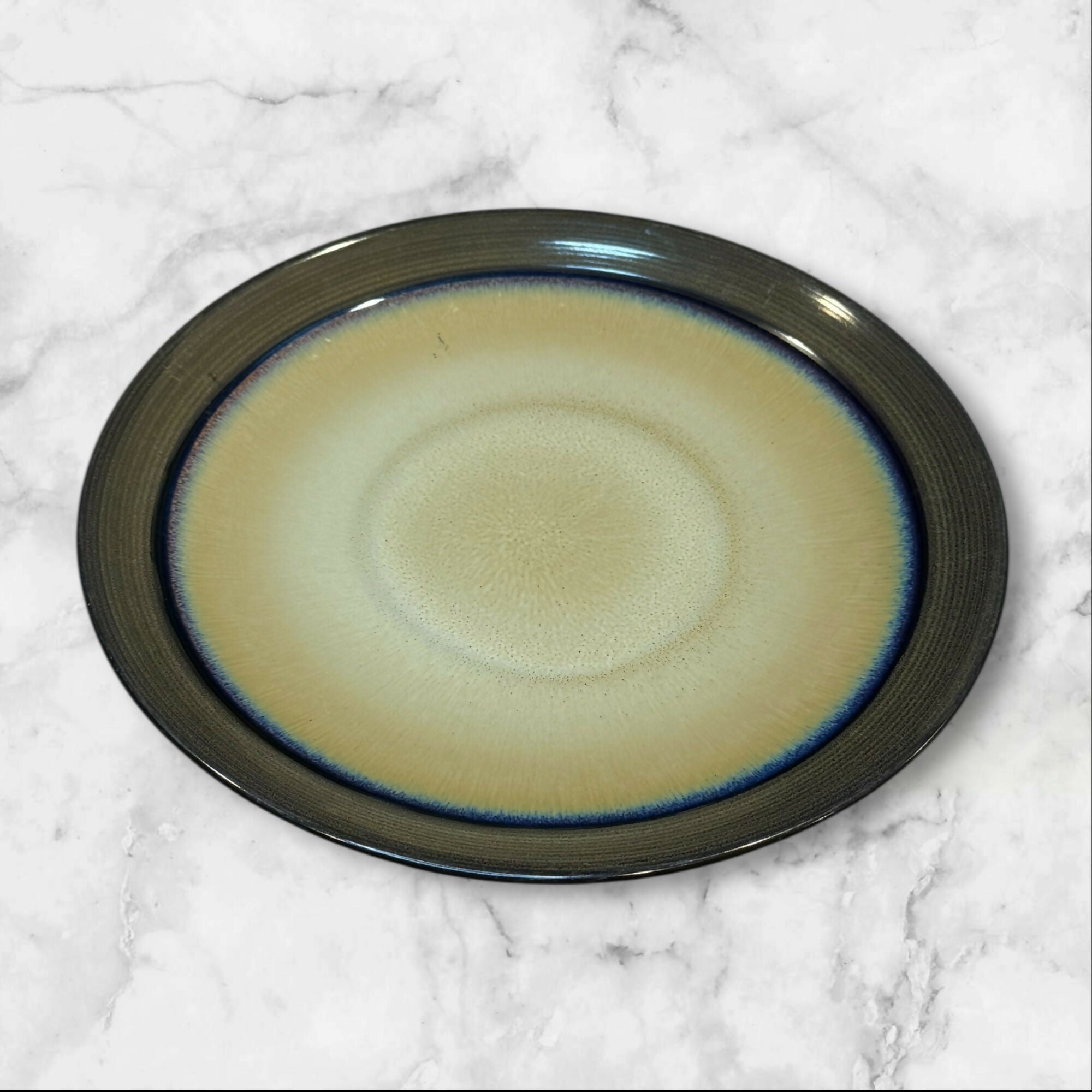 Sango Roma Sage Stoneware Dinner Plates | Set of 4 | Good Condition