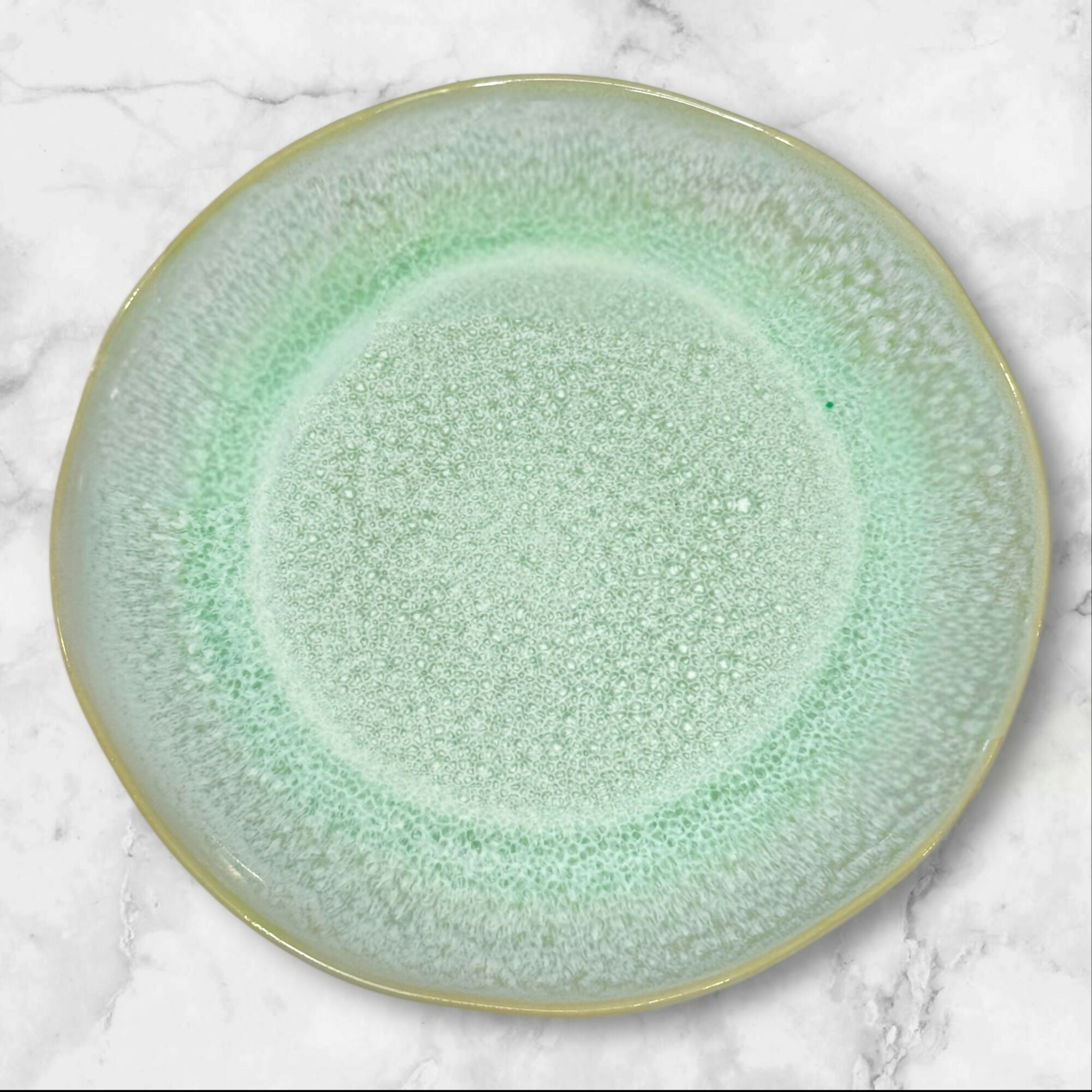 Rosenthal Junto Jungle Green Stoneware Salad Plates | Set of 4 | Excellent Condition