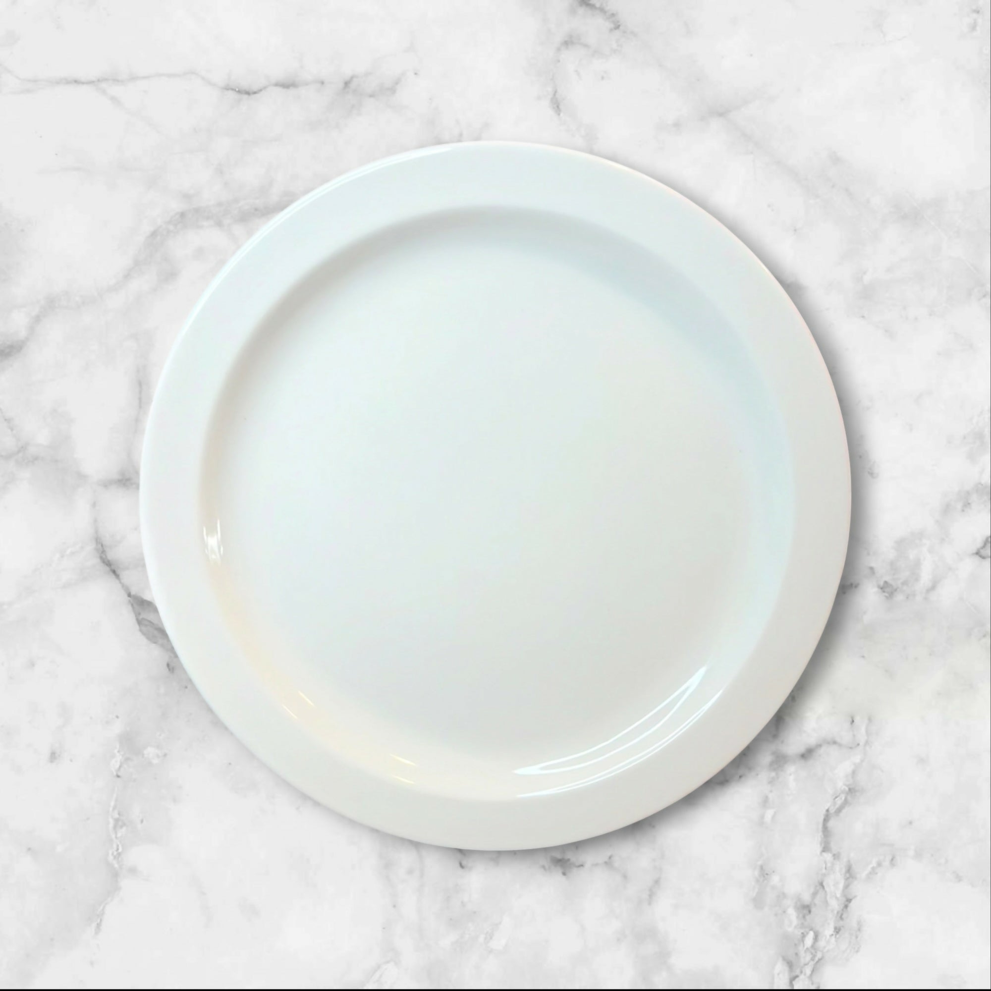 W.R. Midwinter Stonehenge White Dinner Plates | Set of 4 | Excellent Condition