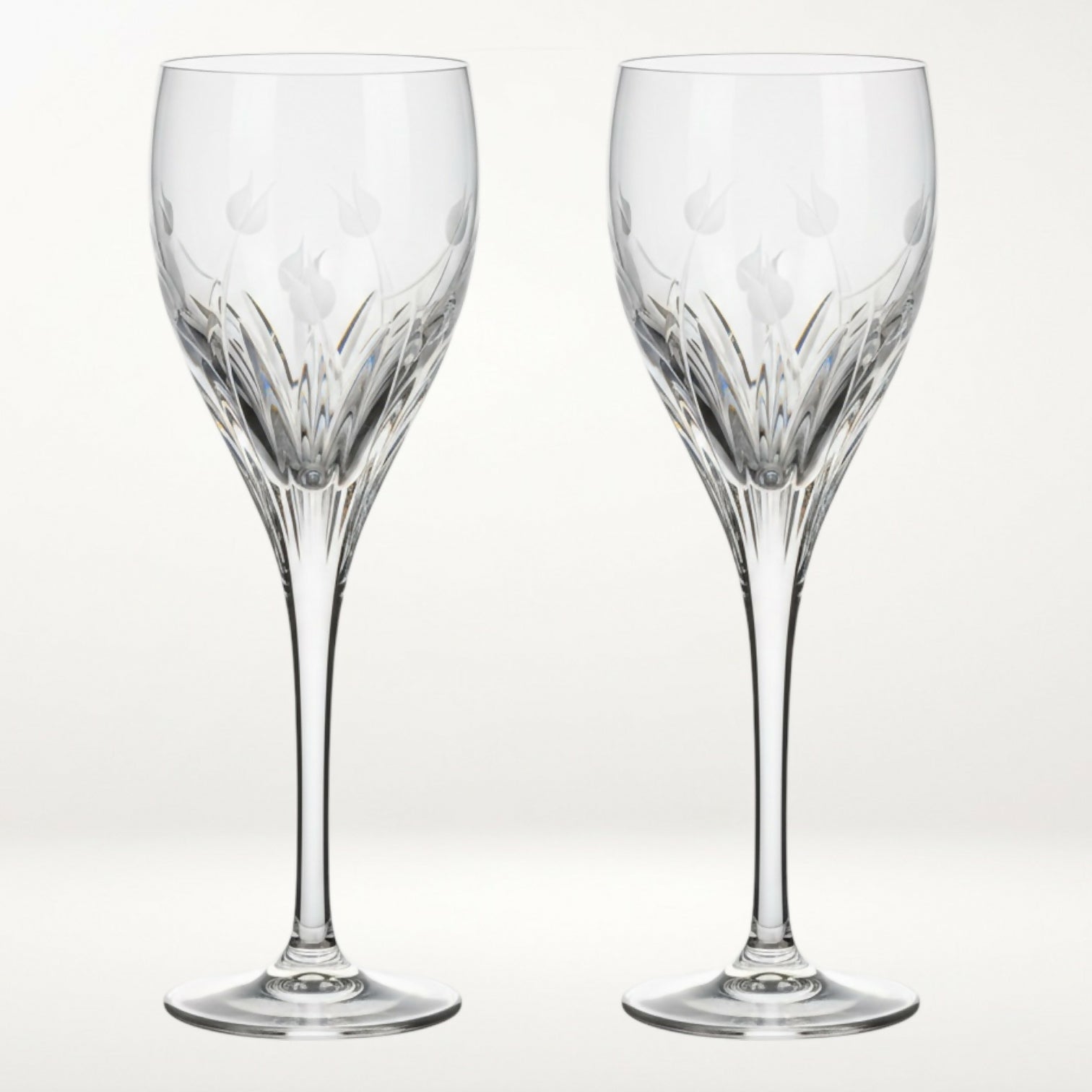Da Vinci Pisa Crystal Wine Glasses | Set of 2 | Excellent Condition
