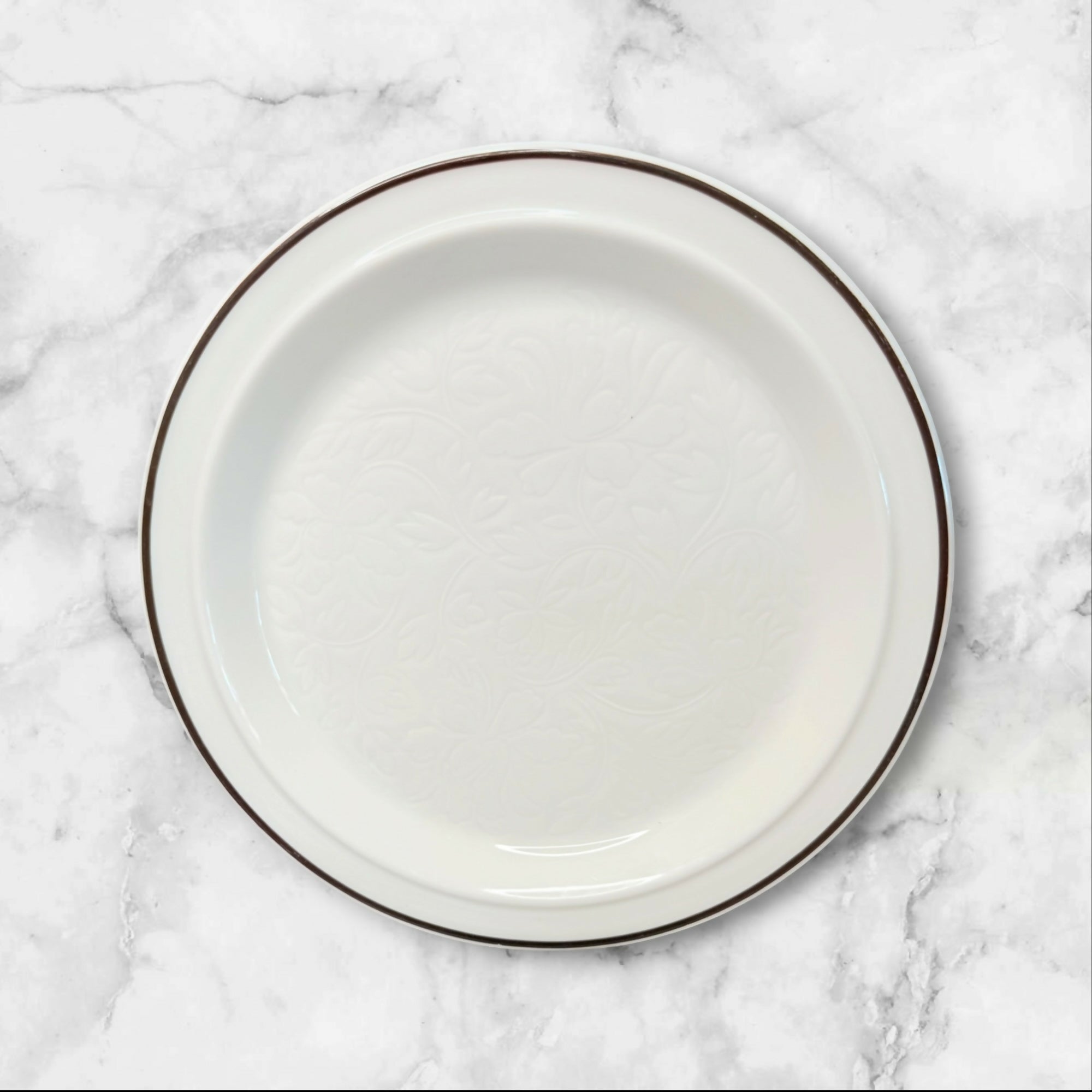 Royal Doulton Ting Brown Salad Plates | Set of 7 | Excellent Condition