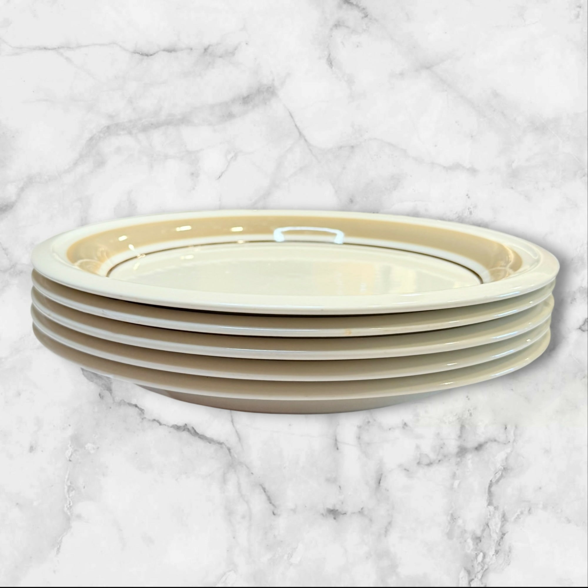 Westminster Japan Grey Mist Dinner Plates | Set of 5 | Gently Used