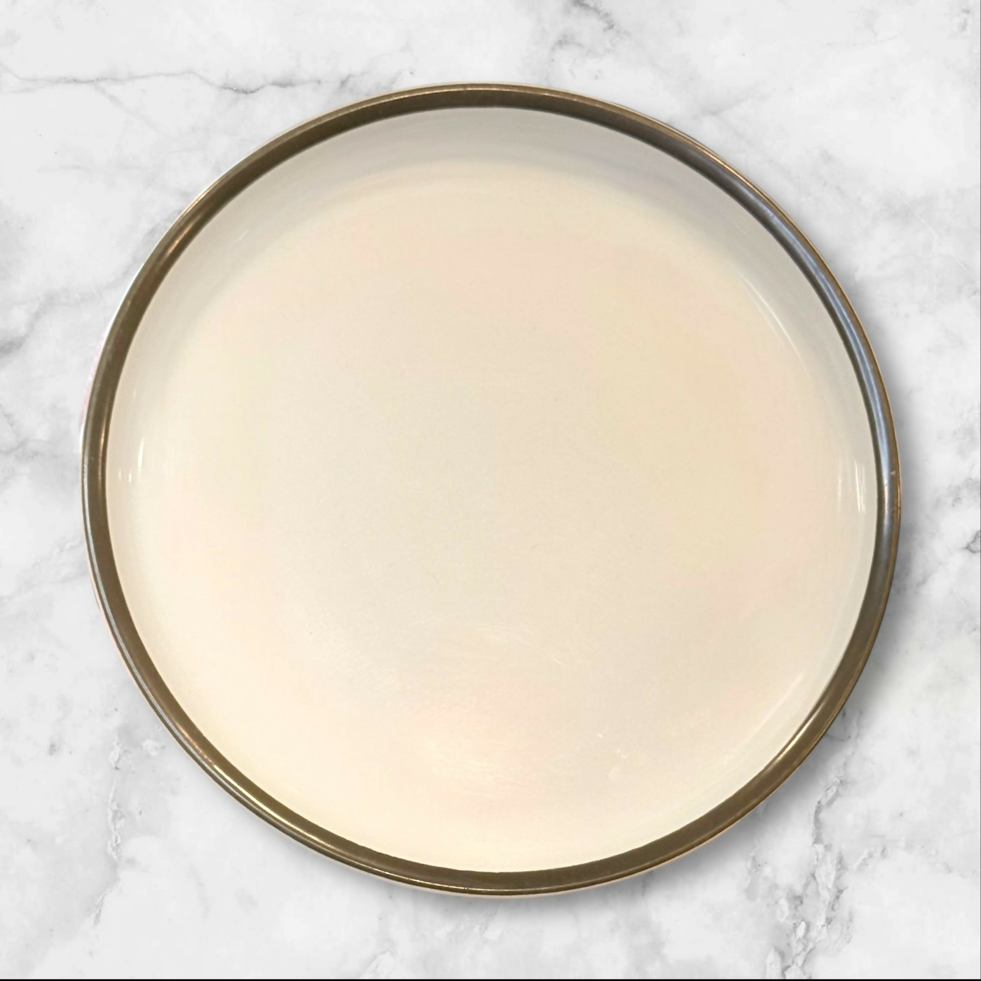 Denby Langley Camelot Dark Green Salad Plates | Set of 3 | Excellent