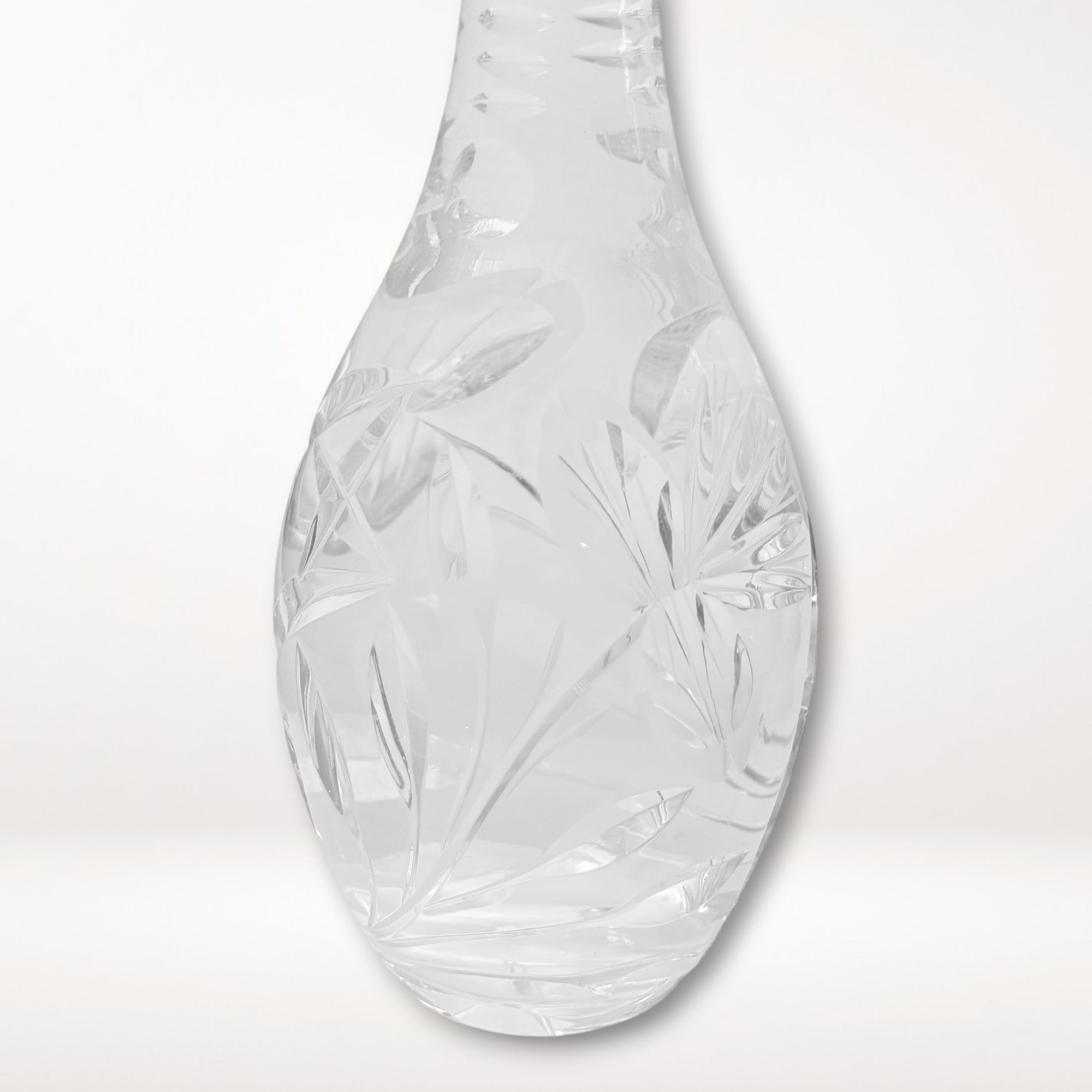 Vintage Cut Crystal Decanter w/ Stopper | Elegant Barware | Great Condition