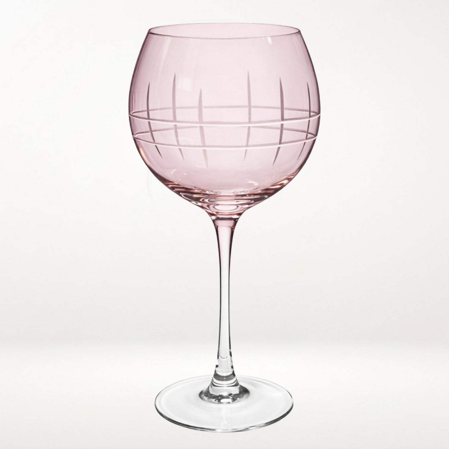 Hand Blown Colored Crystal Wine Glasses | Set of 3 | Multicolor | Excellent Condition