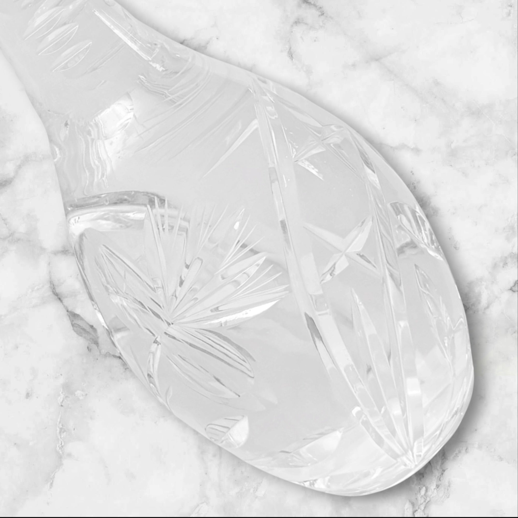 Vintage Cut Crystal Decanter w/ Stopper | Elegant Barware | Great Condition