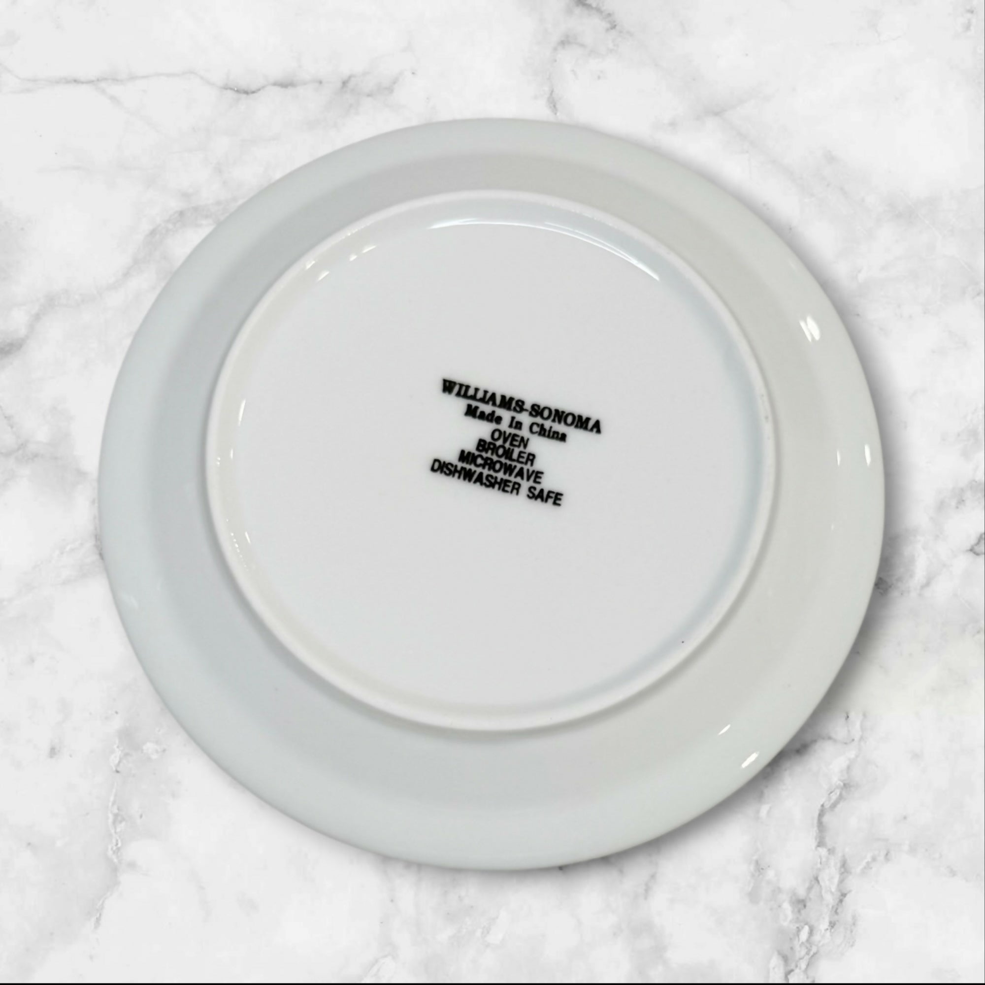 Williams Sonoma Bread Butter Plates White | Set of 4 | Excellent Condition